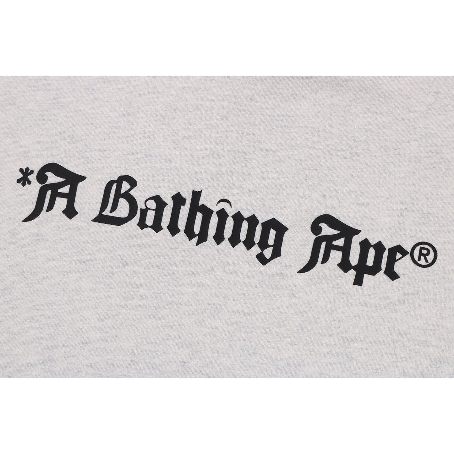 A BATHING APE LOGO RELAXED FIT T-SHIRT HERREN