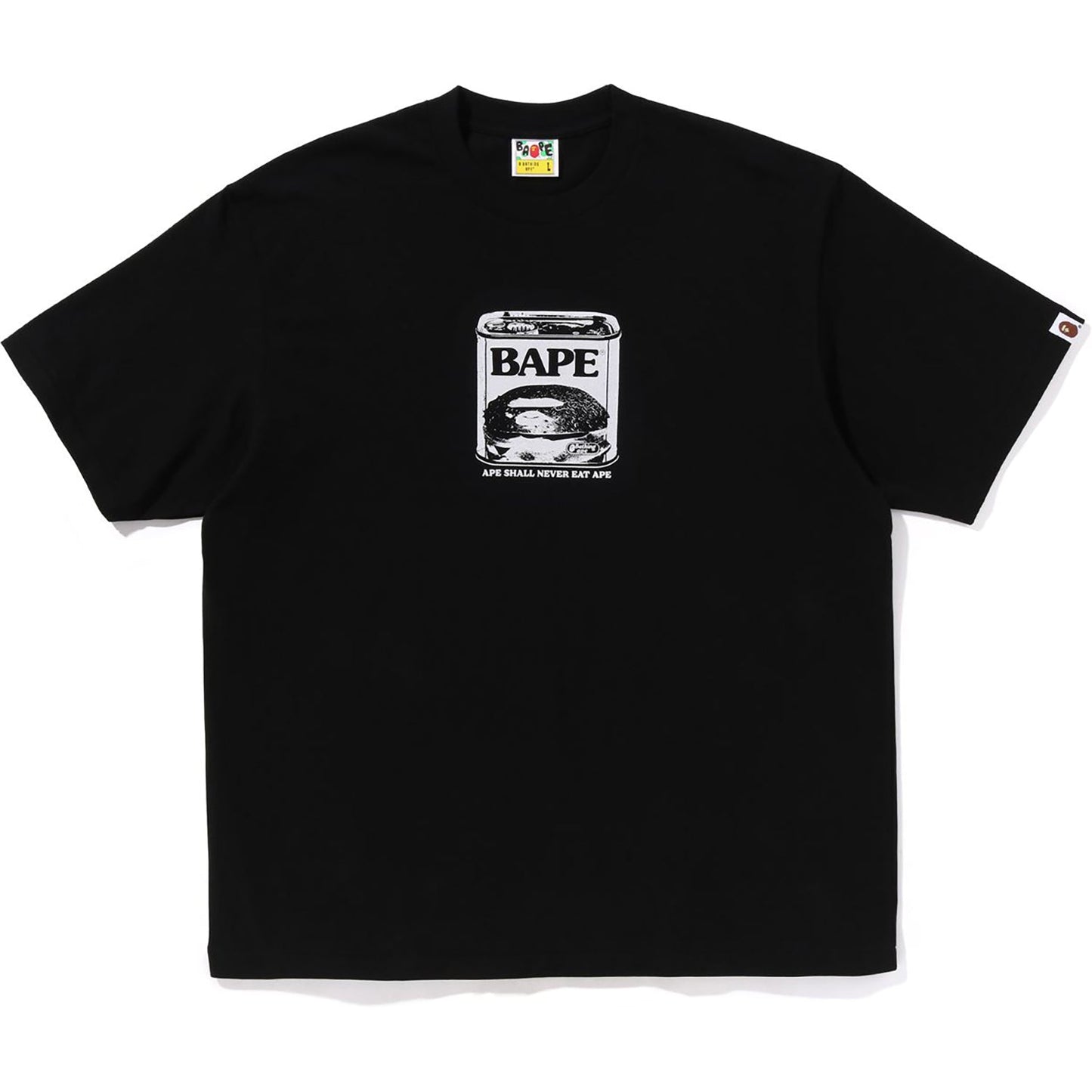 CAN FOOD BAPE LOGO RELAXED FIT T-SHIRT HERREN