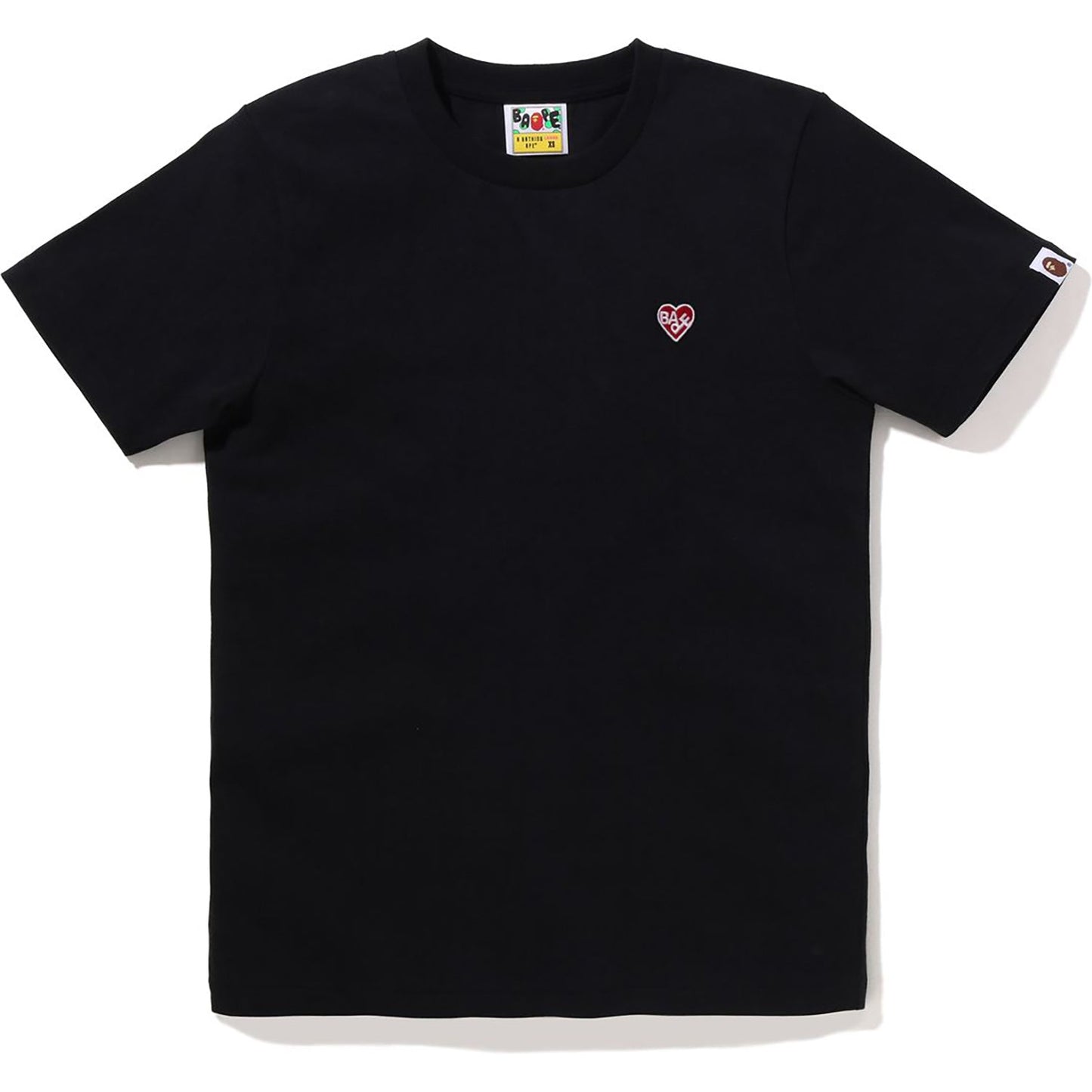 BAPE HEART ONE POINT TEE DAMEN