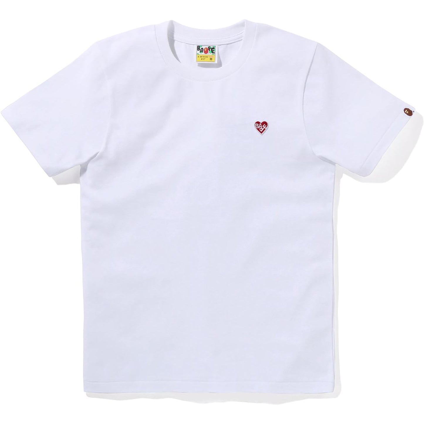 BAPE HEART ONE POINT TEE DAMEN