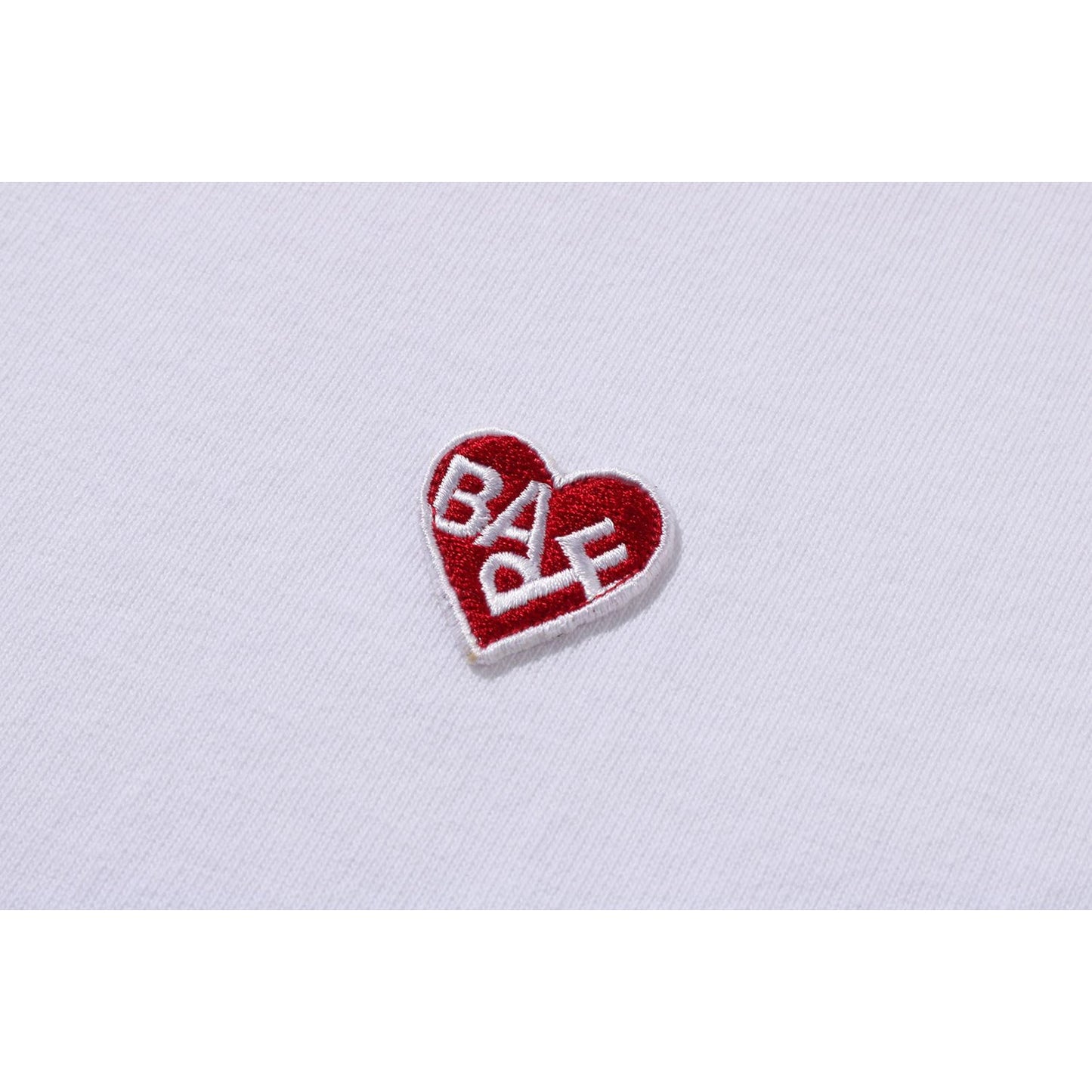 BAPE HEART ONE POINT TEE DAMEN