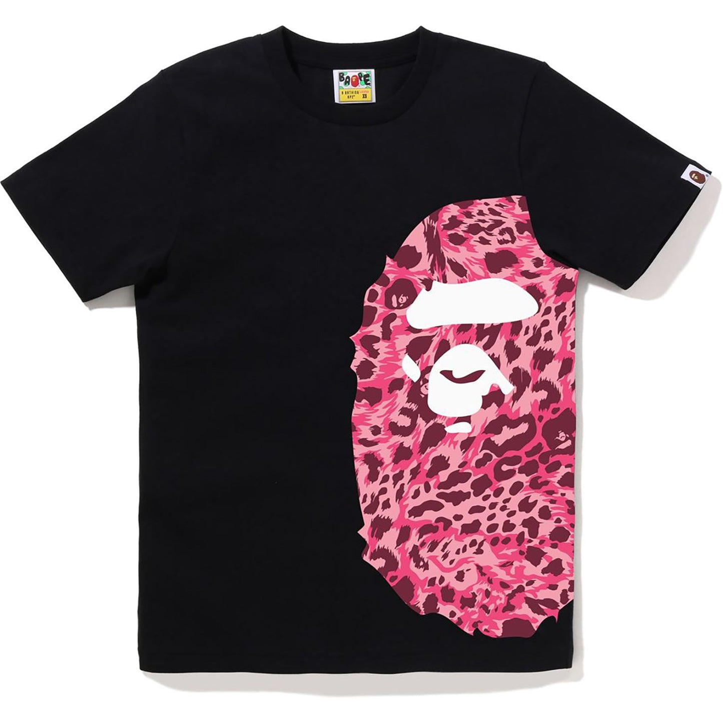 WILD LEOPARD MUSTER SEITE BIG APE HEAD TEE DAMEN
