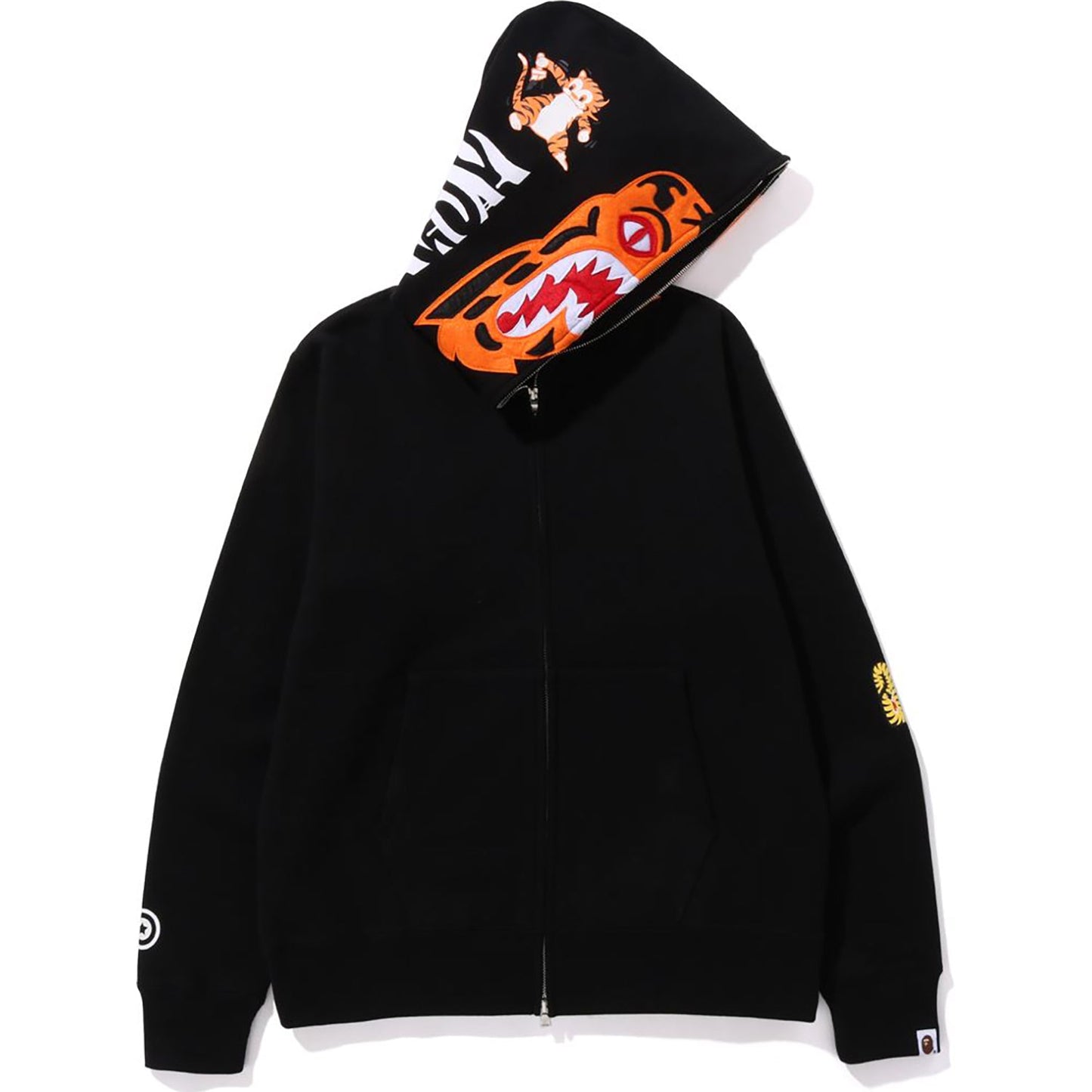 Sweat à capuche zippé Tiger pour homme
