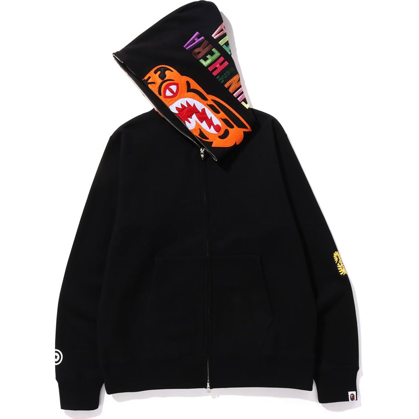 Sweat à capuche zippé Tiger pour homme