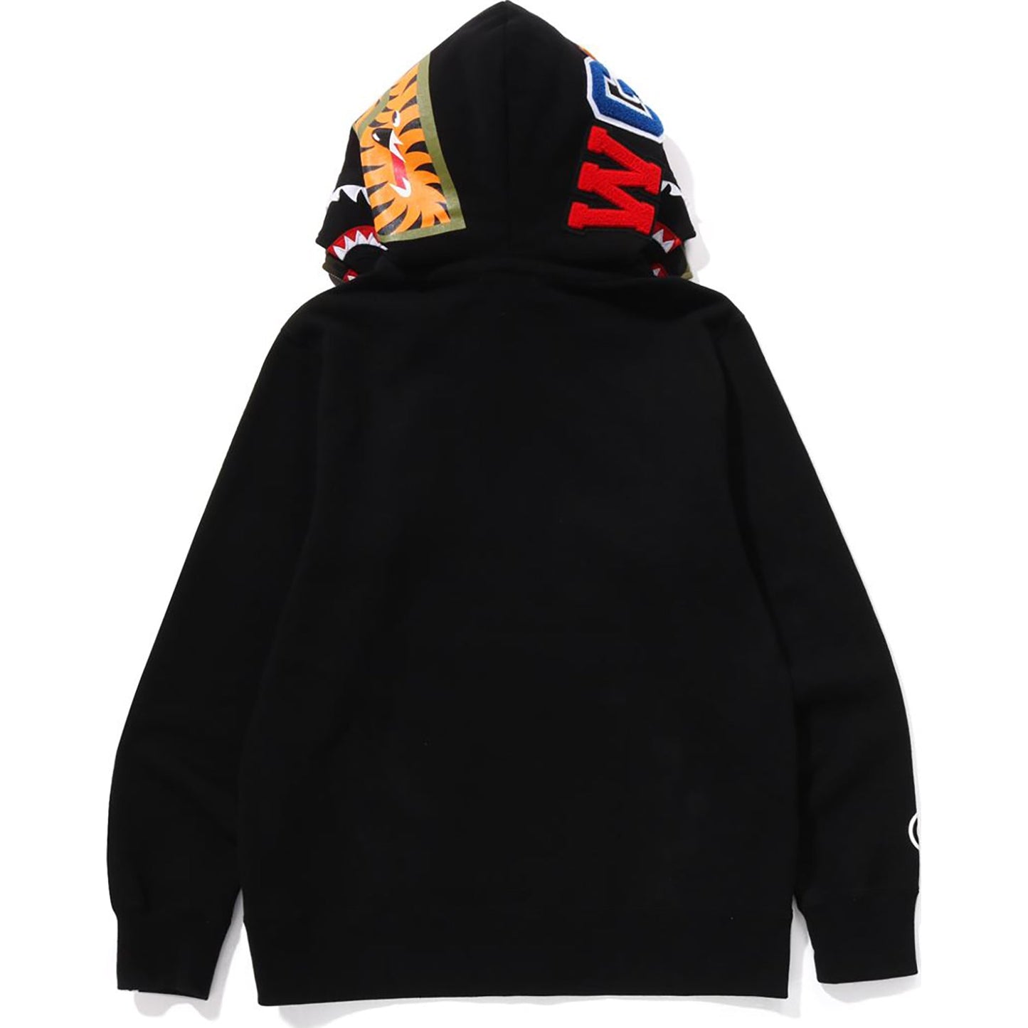 Sweat à capuche double zip intégral camouflage Shark pour homme