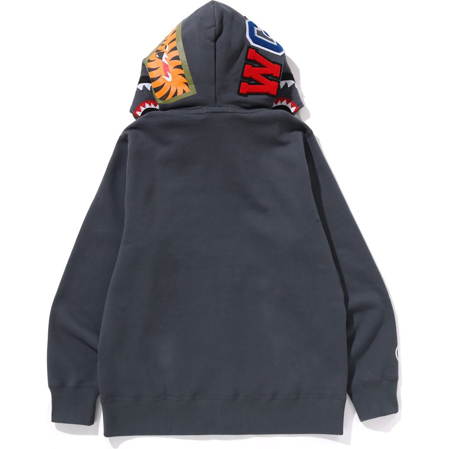 Sweat à capuche double zip intégral camouflage Shark pour homme