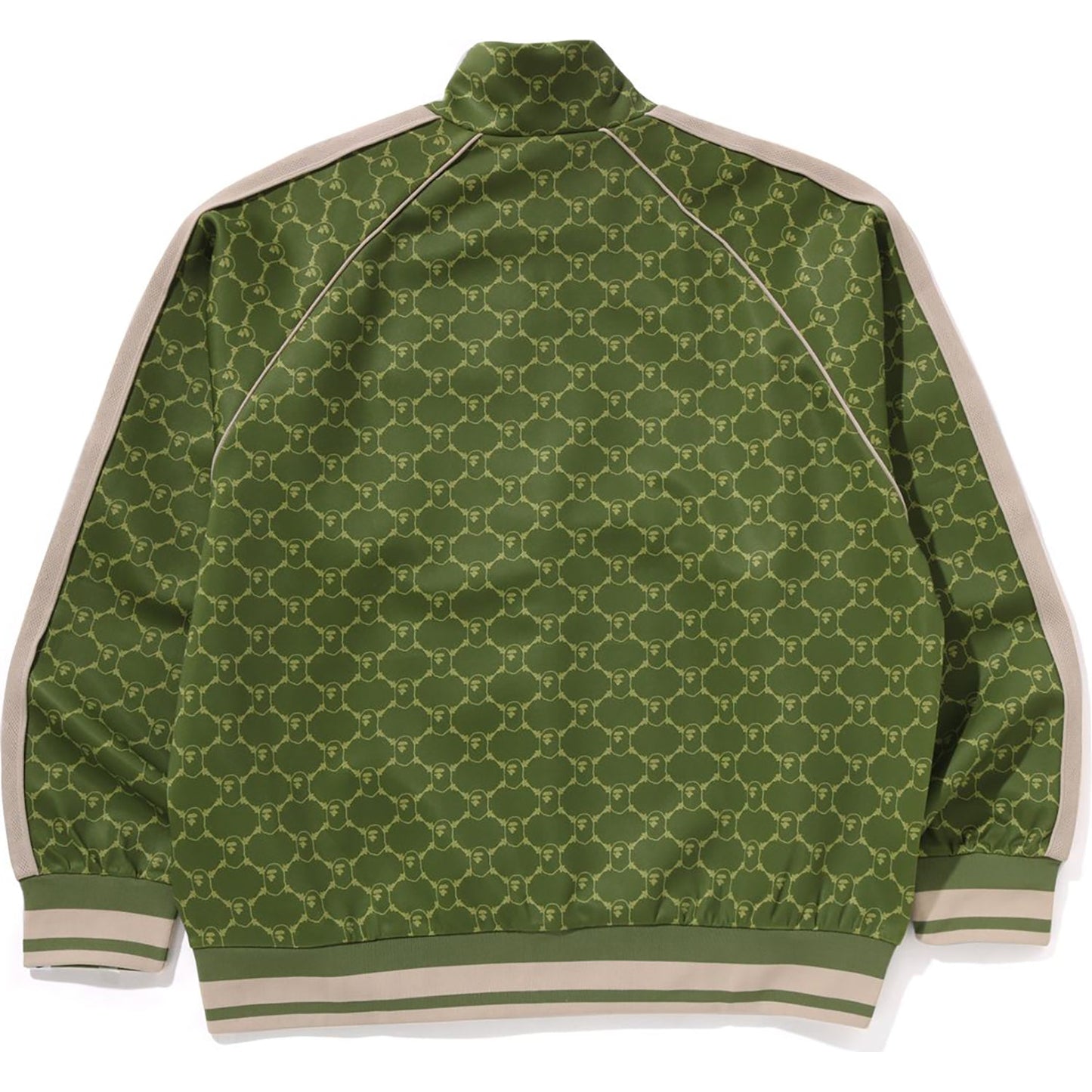 Veste de survêtement décontractée avec logo monogramme universitaire pour homme