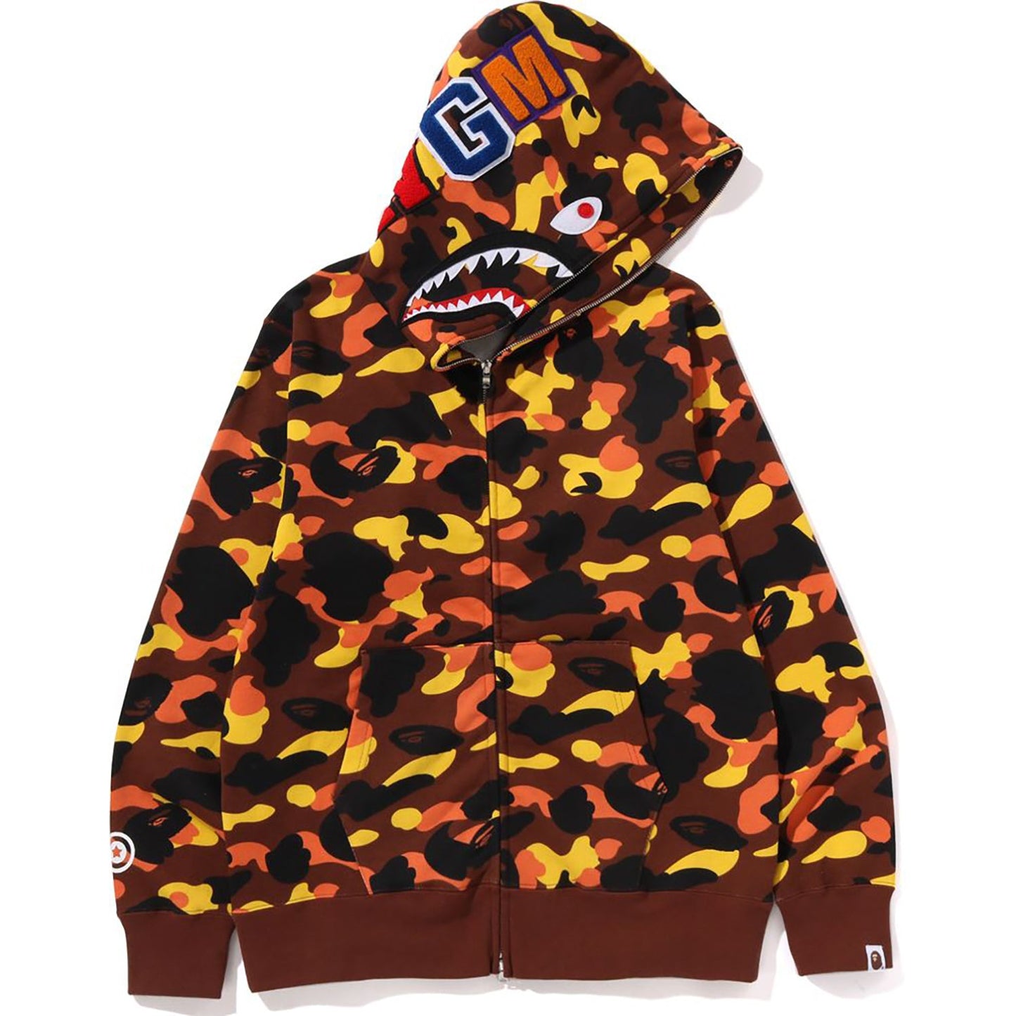 1ST CAMO SHARK FULL ZIP HOODIE HERREN