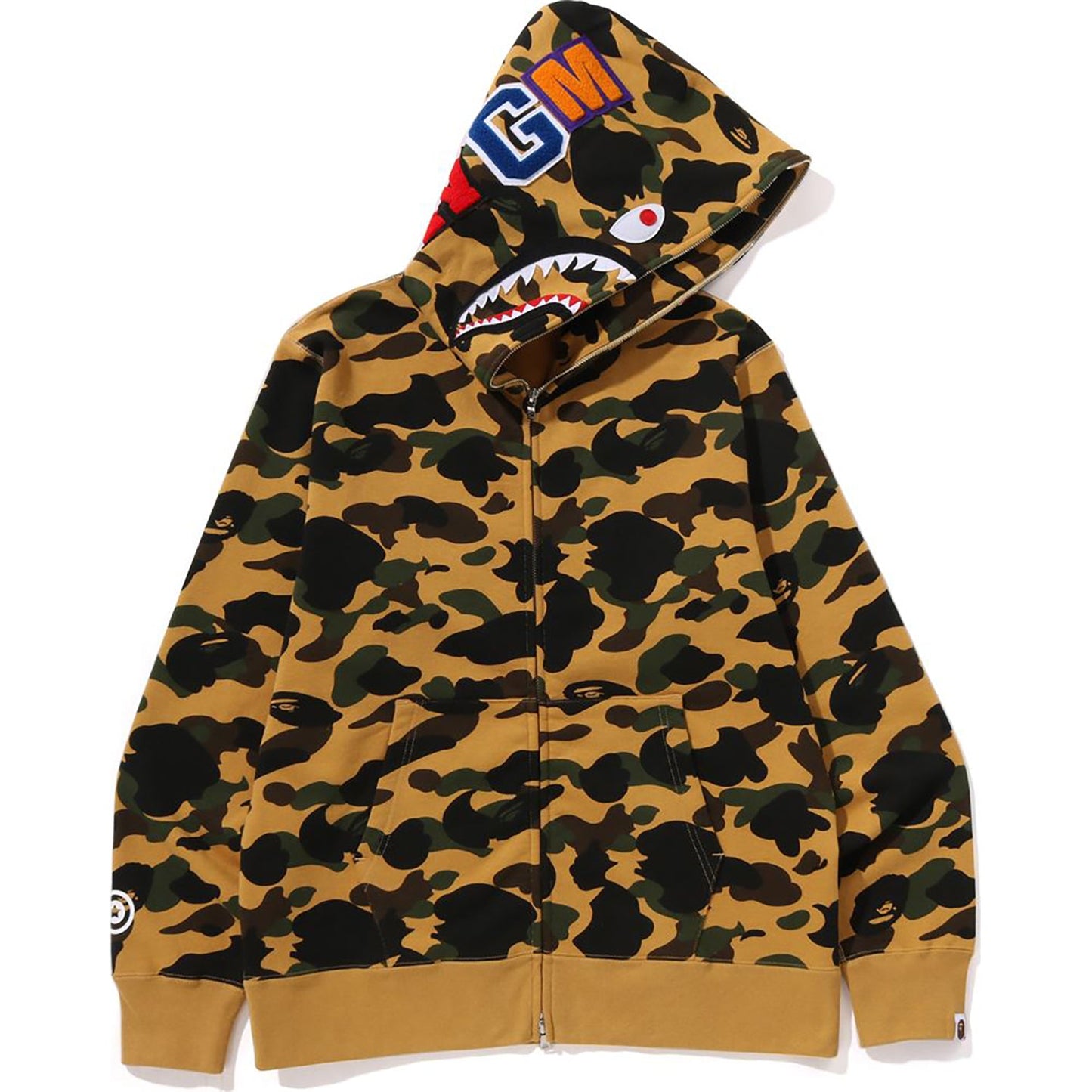 1ST CAMO SHARK FULL ZIP HOODIE HERREN