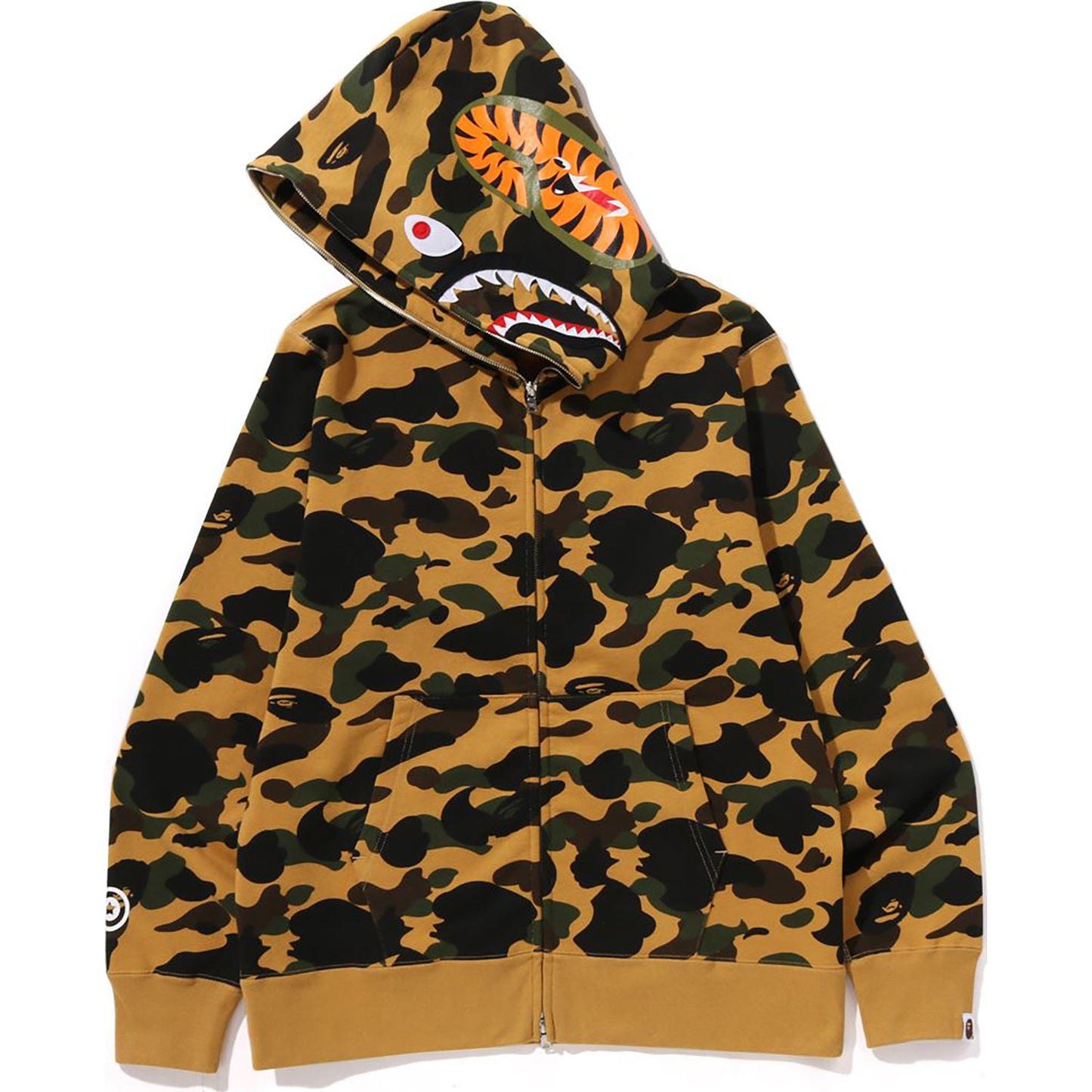 1ST CAMO SHARK FULL ZIP HOODIE HERREN