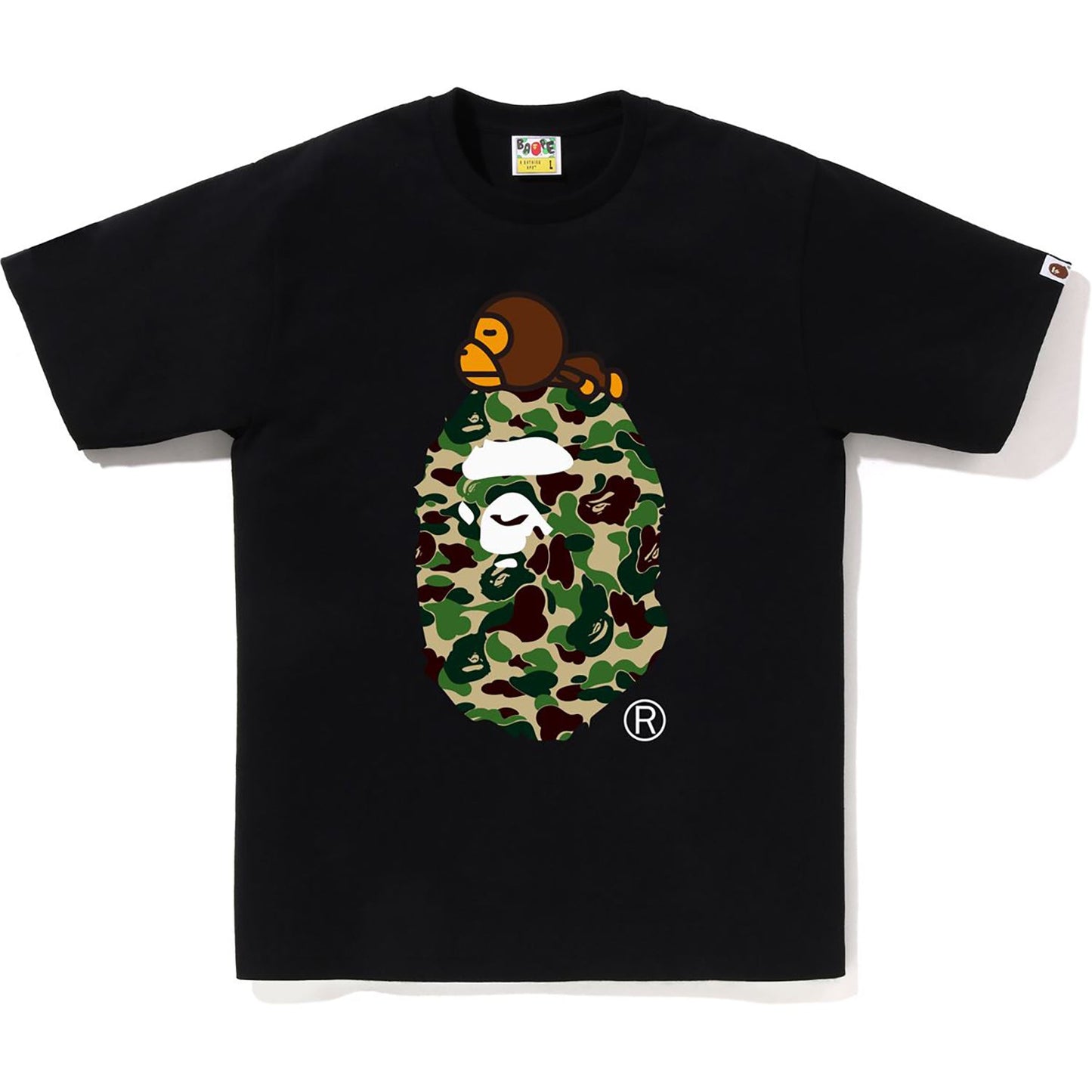 ABC CAMO MILO AUF BIG APE TEE HERREN