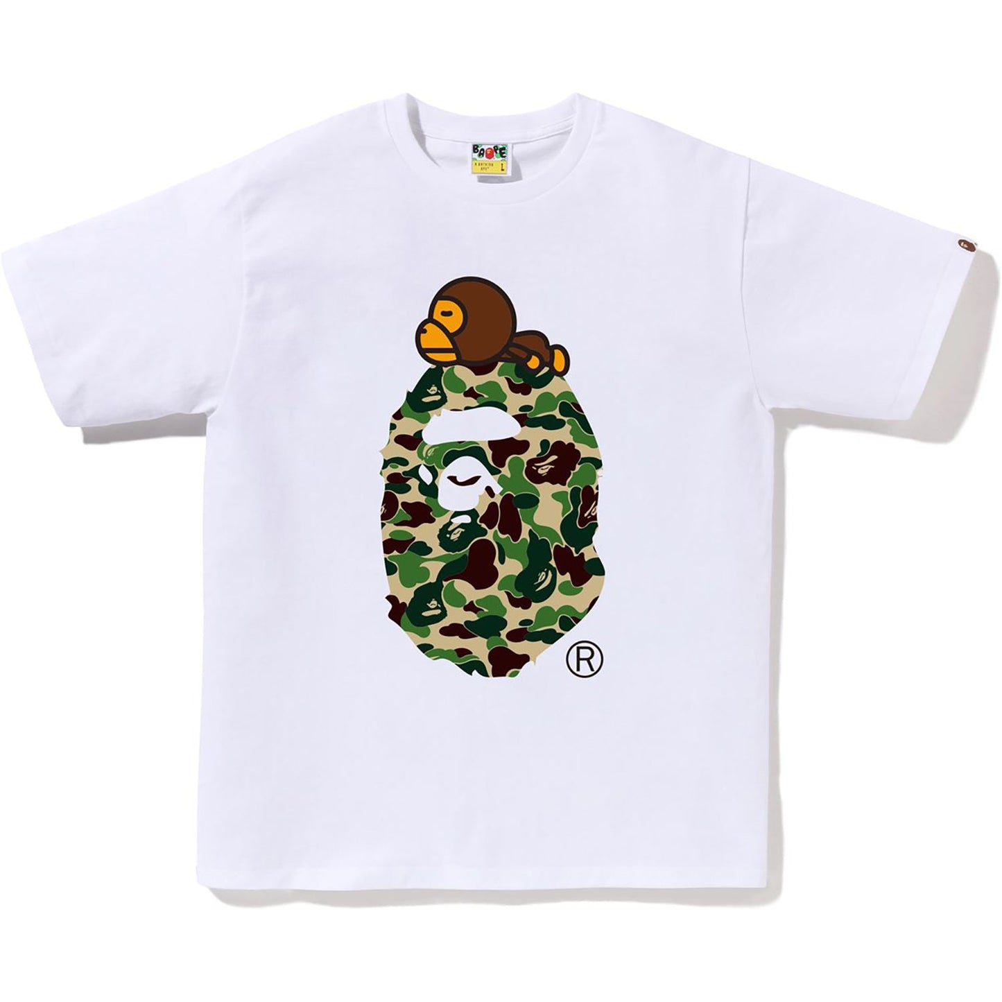 ABC CAMO MILO AUF BIG APE TEE HERREN