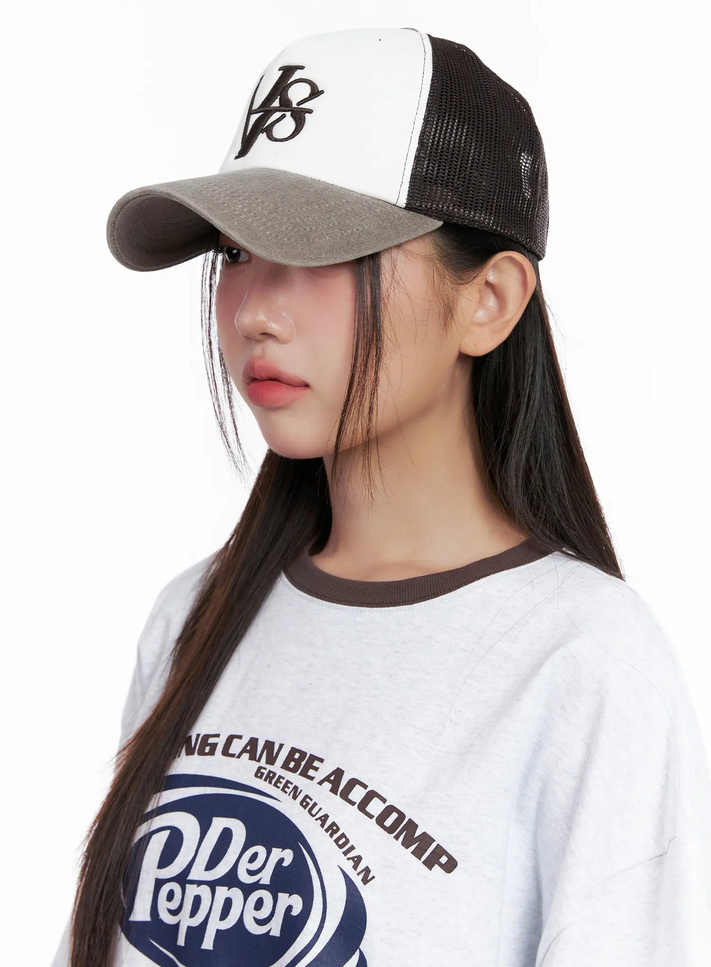 Embroidered Mesh Trucker Cap CL522