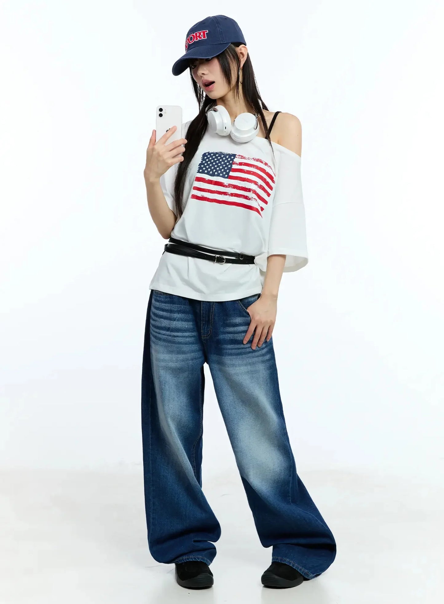 Washed Embroidered Hat IU525