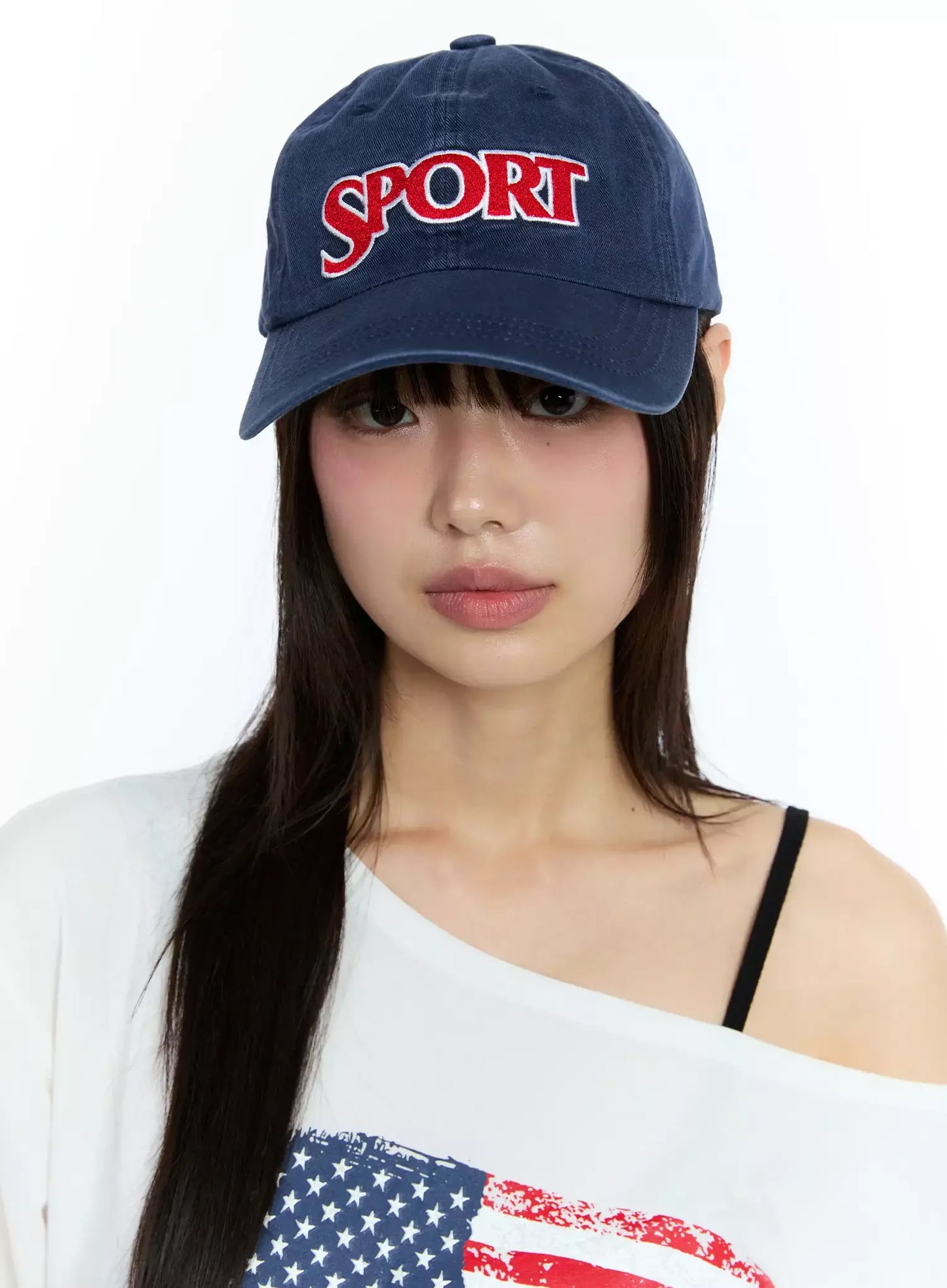 Washed Embroidered Hat IU525
