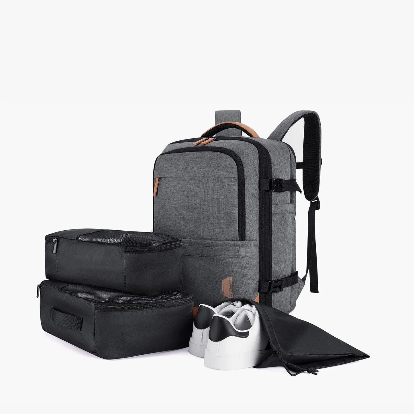 Sac à dos de voyage extensible Falco 40 L, approuvé par les compagnies aériennes