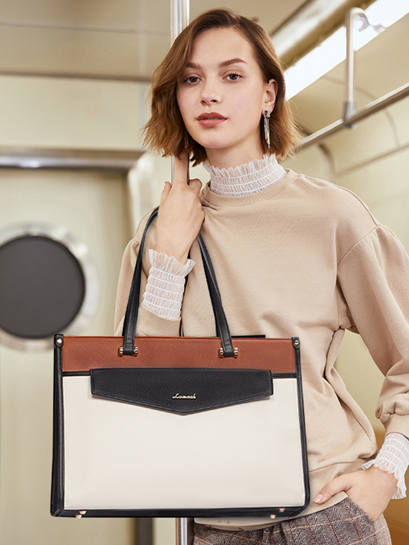 Sac fourre-tout 2 en 1 pour ordinateur portable, 15,6" et 17,3"