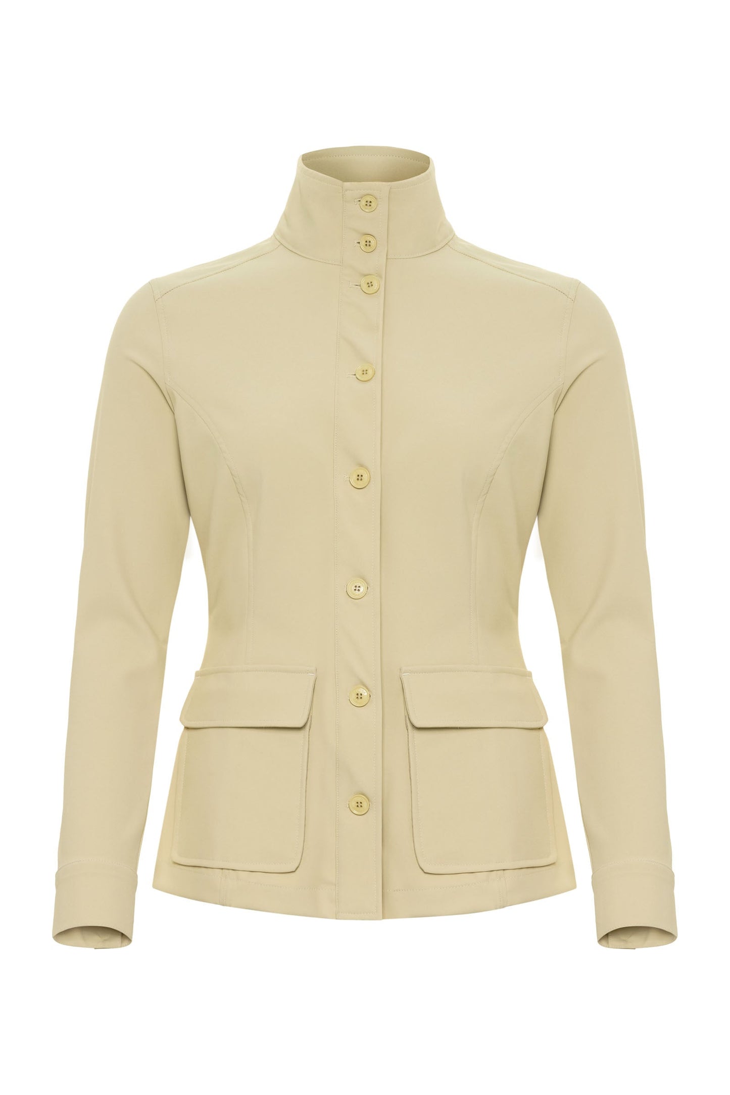 Reign Performance Twill Button Front Jacket