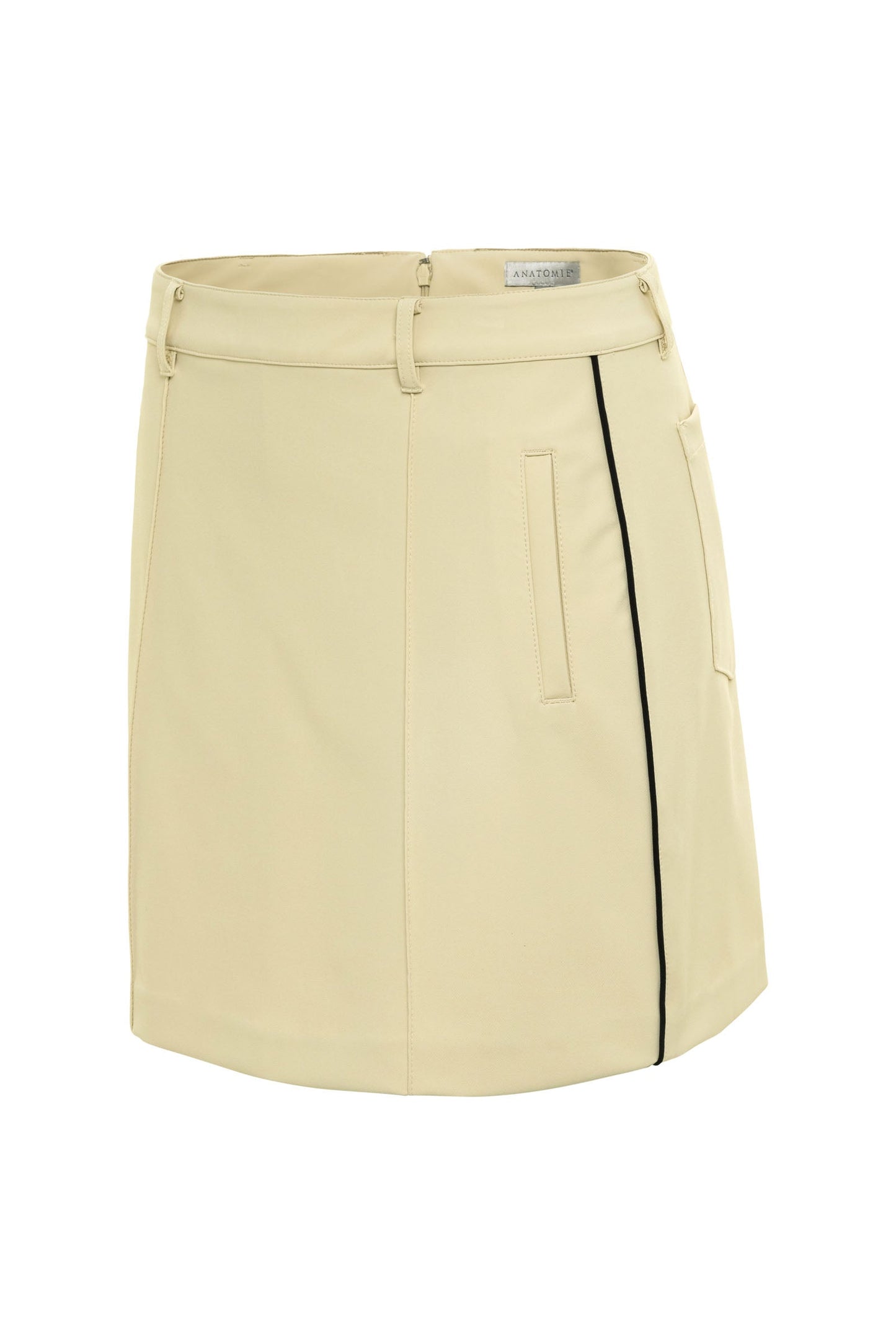 Laurel Performance Twill Skort with Side Stripe