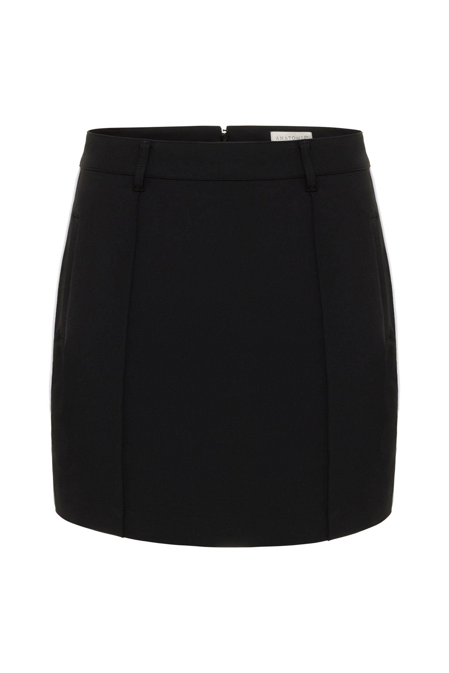 Laurel Performance Twill Skort with Side Stripe
