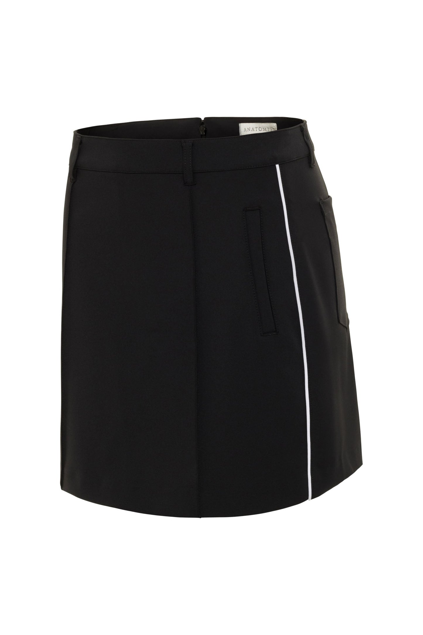 Laurel Performance Twill Skort with Side Stripe