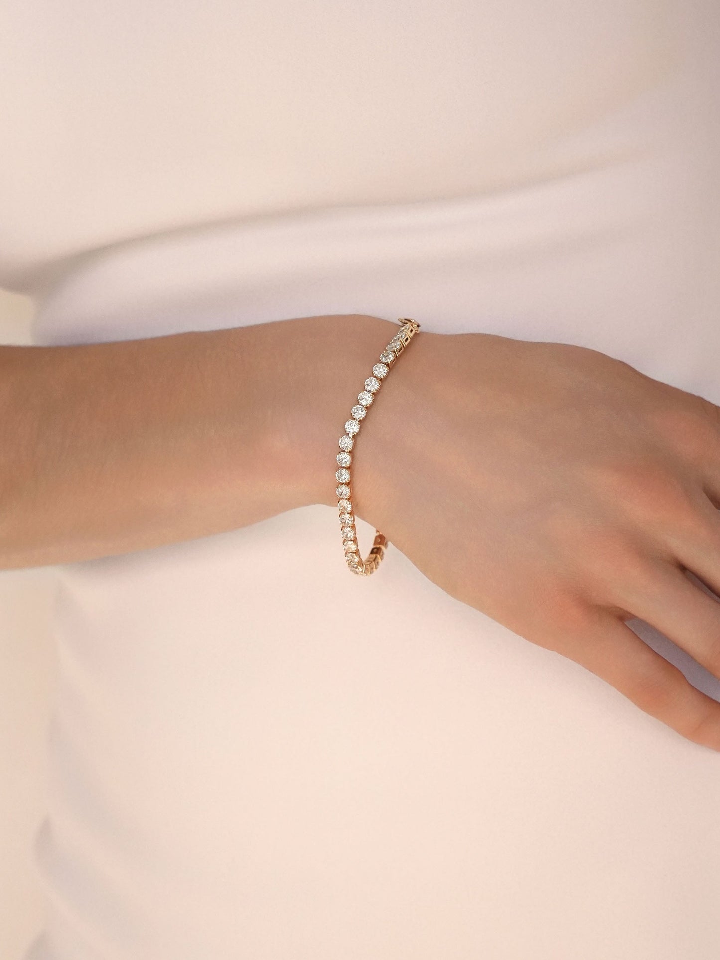 Single Row Tennis Bracelet