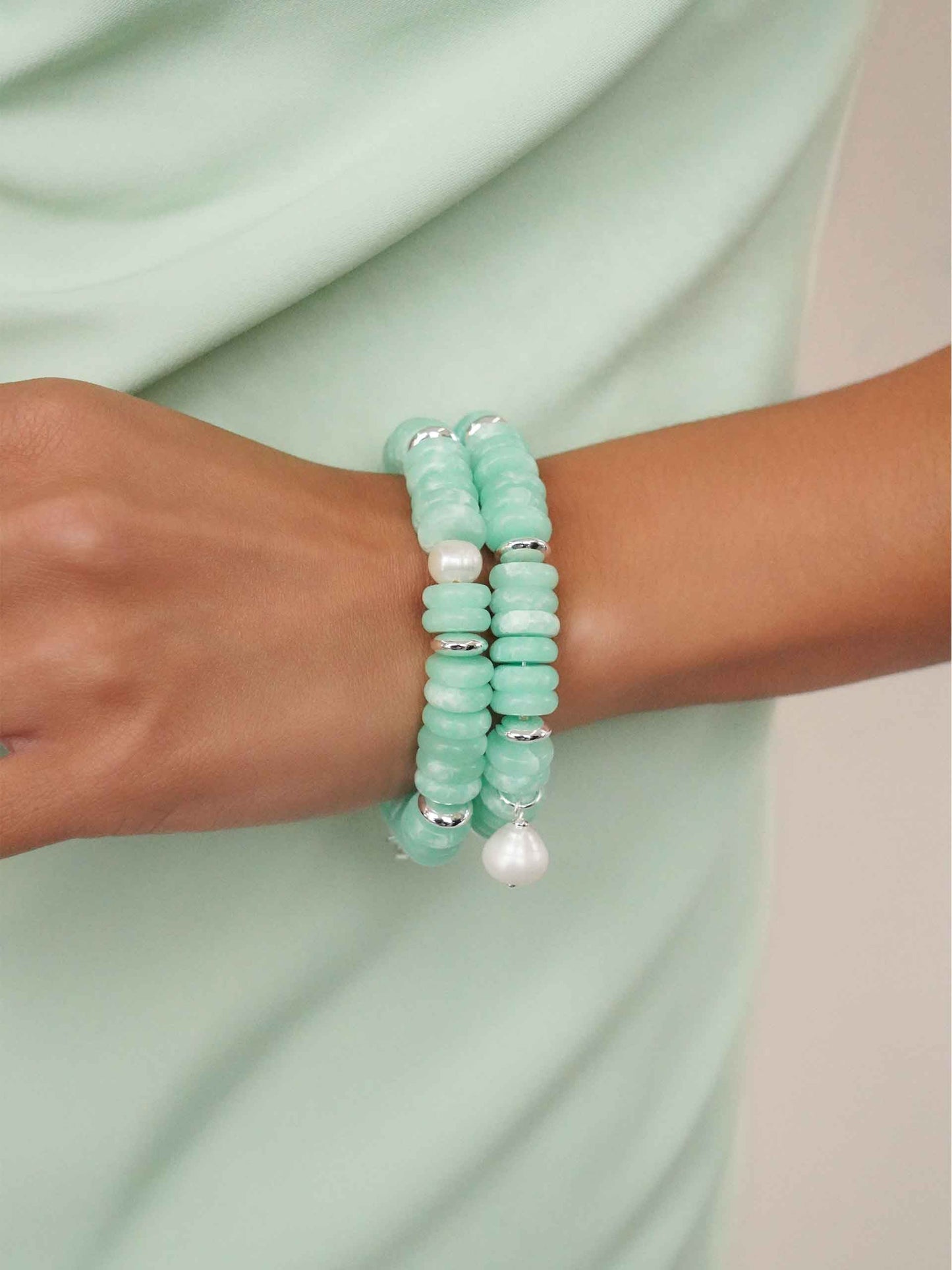 Ensemble de bracelets extensibles Saint Tropez