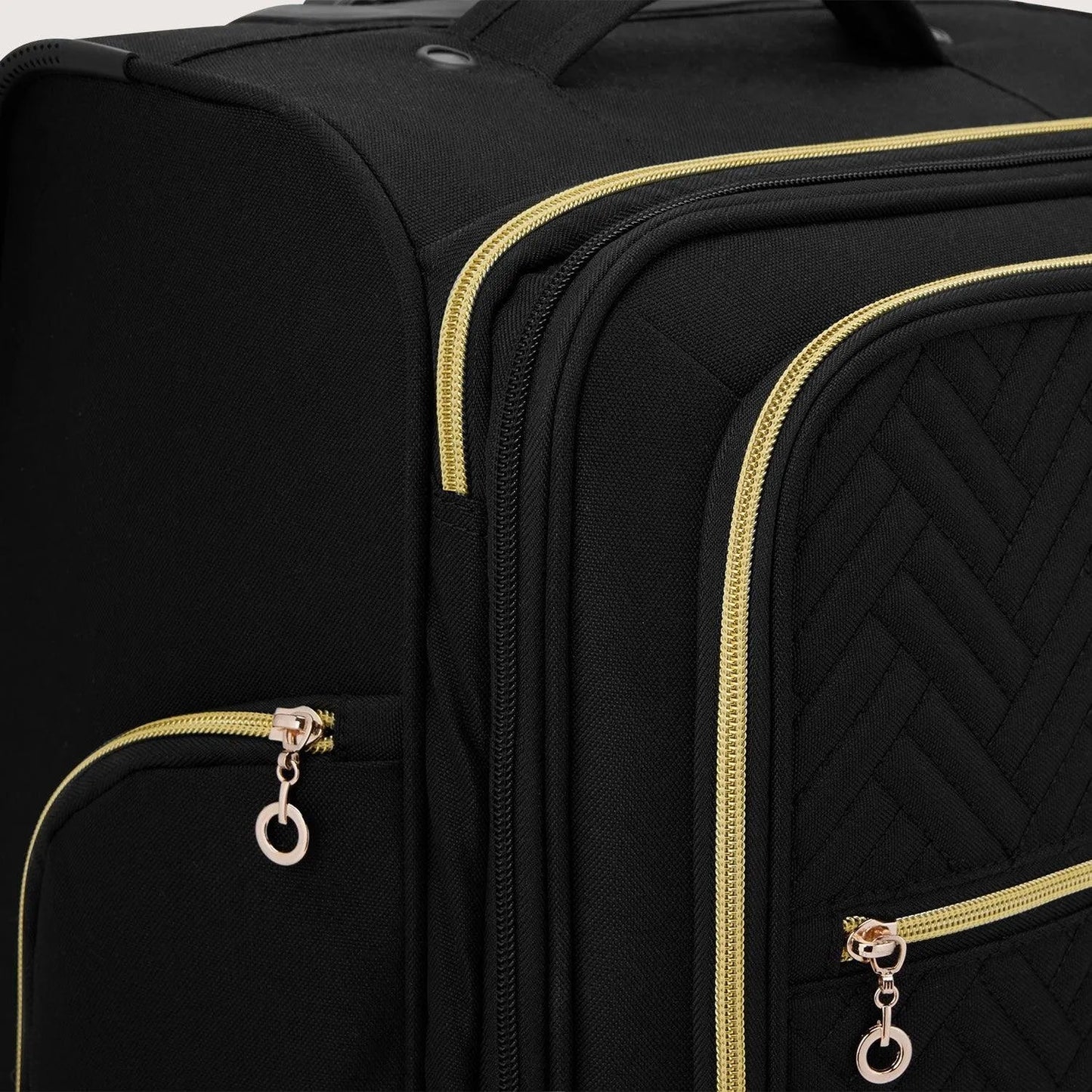 Valise de voyage et d'affaires matelassée Bonchemin de 20 pouces