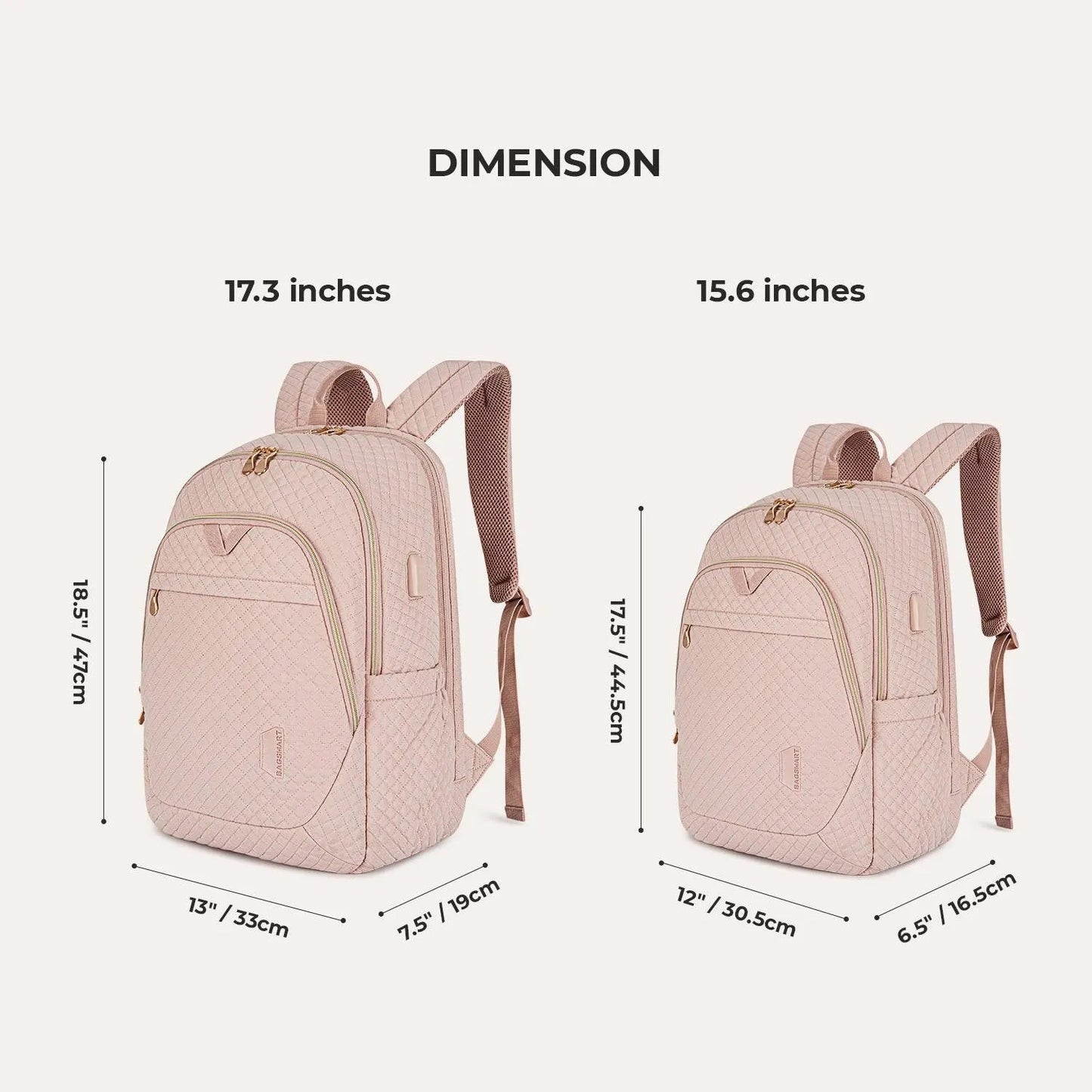 Sacs à dos pour ordinateur portable 15,6 pouces Bonchemin