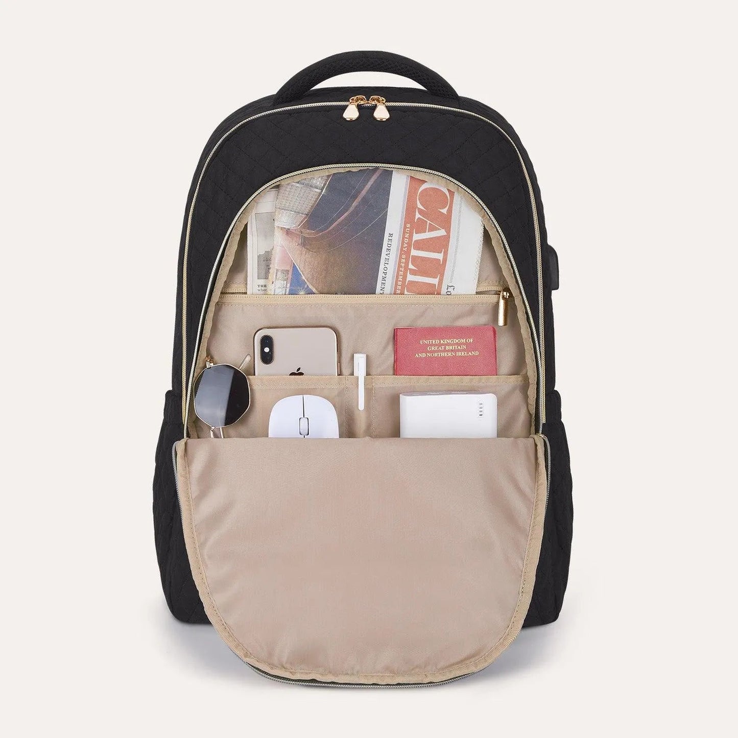 Sacs à dos pour ordinateur portable 15,6 pouces Bonchemin