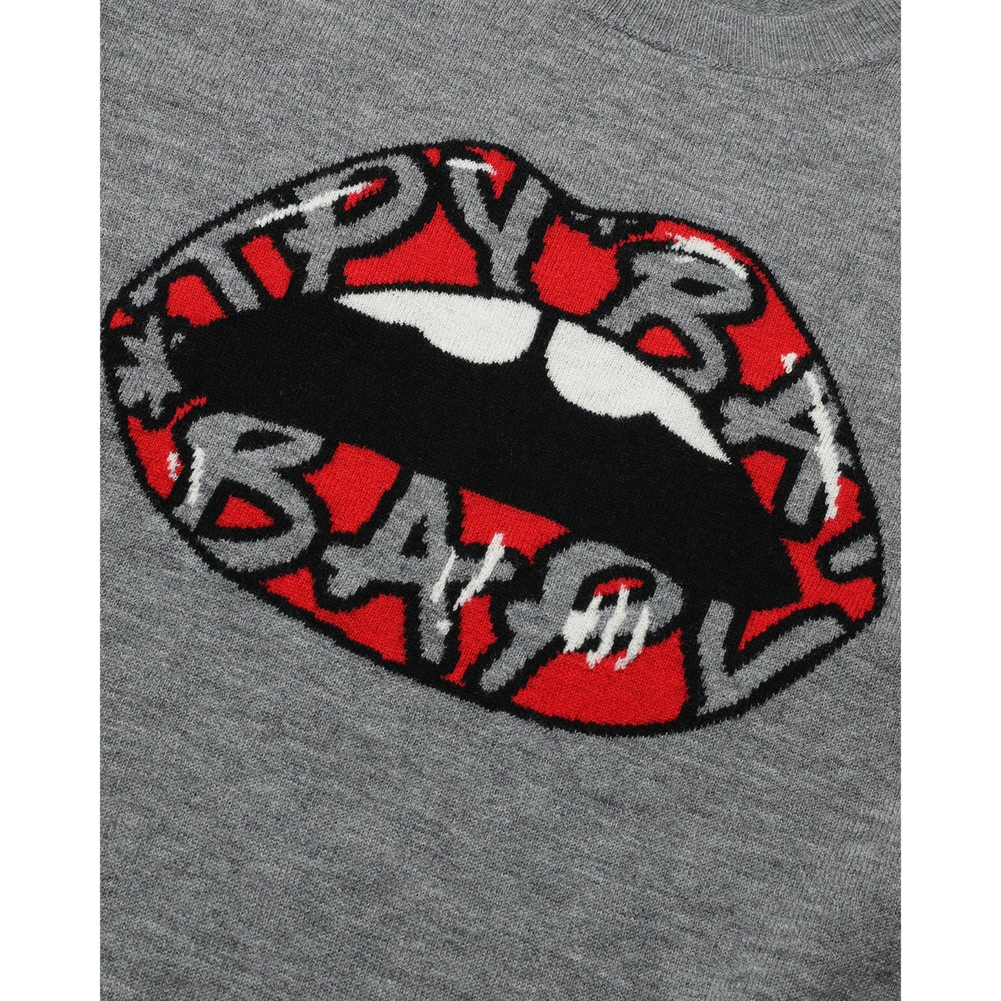 BAPY X MARKUS LUPFER KNIT BABY LIP DAMES