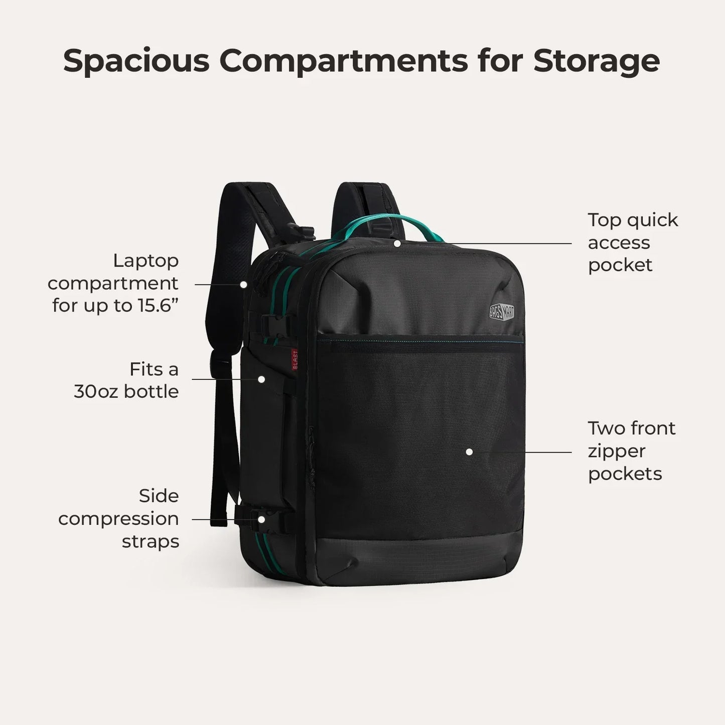 Blast Pro 40L Travel Backpack