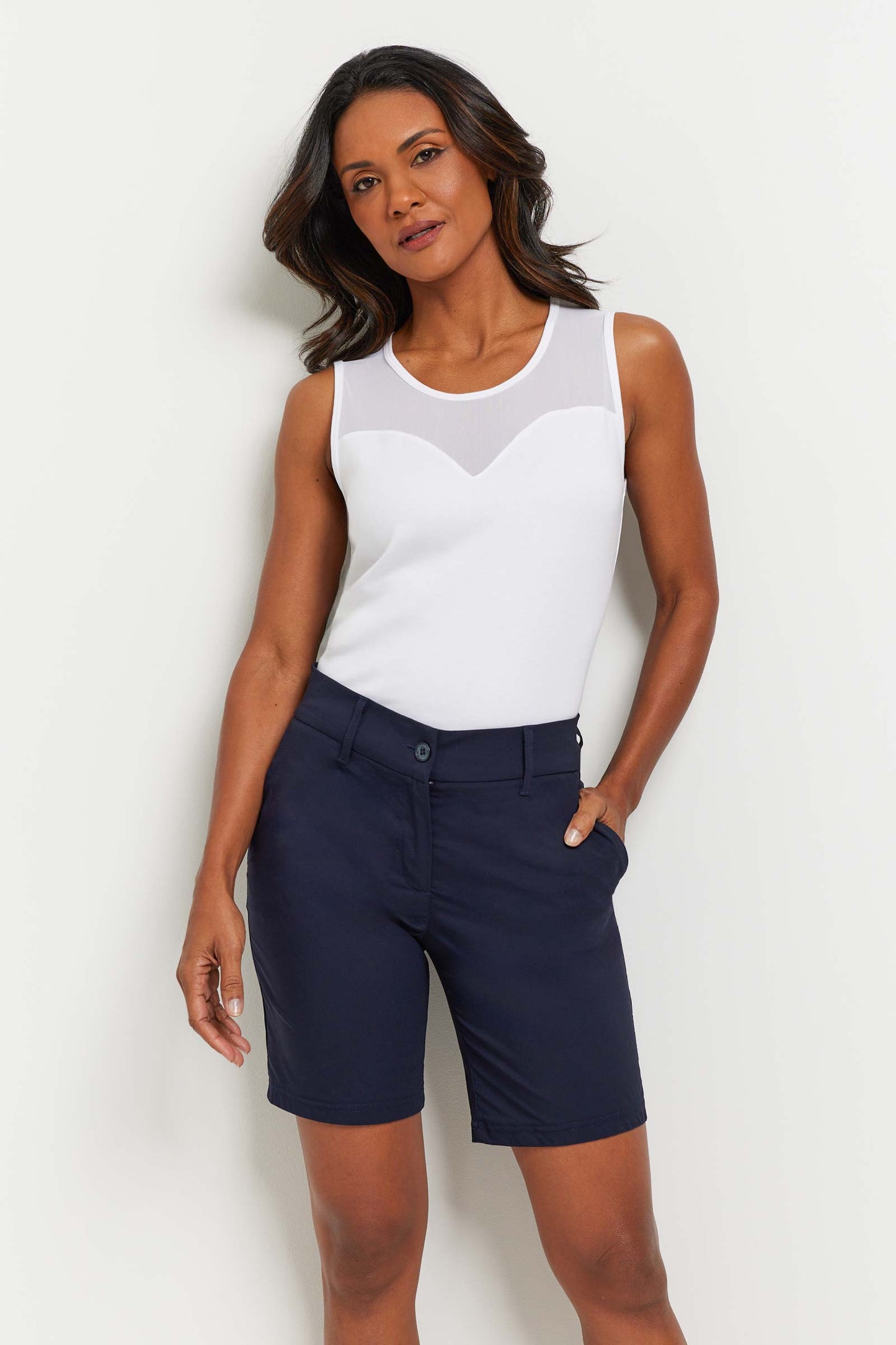 Breck Ultra Light Short in Navy
