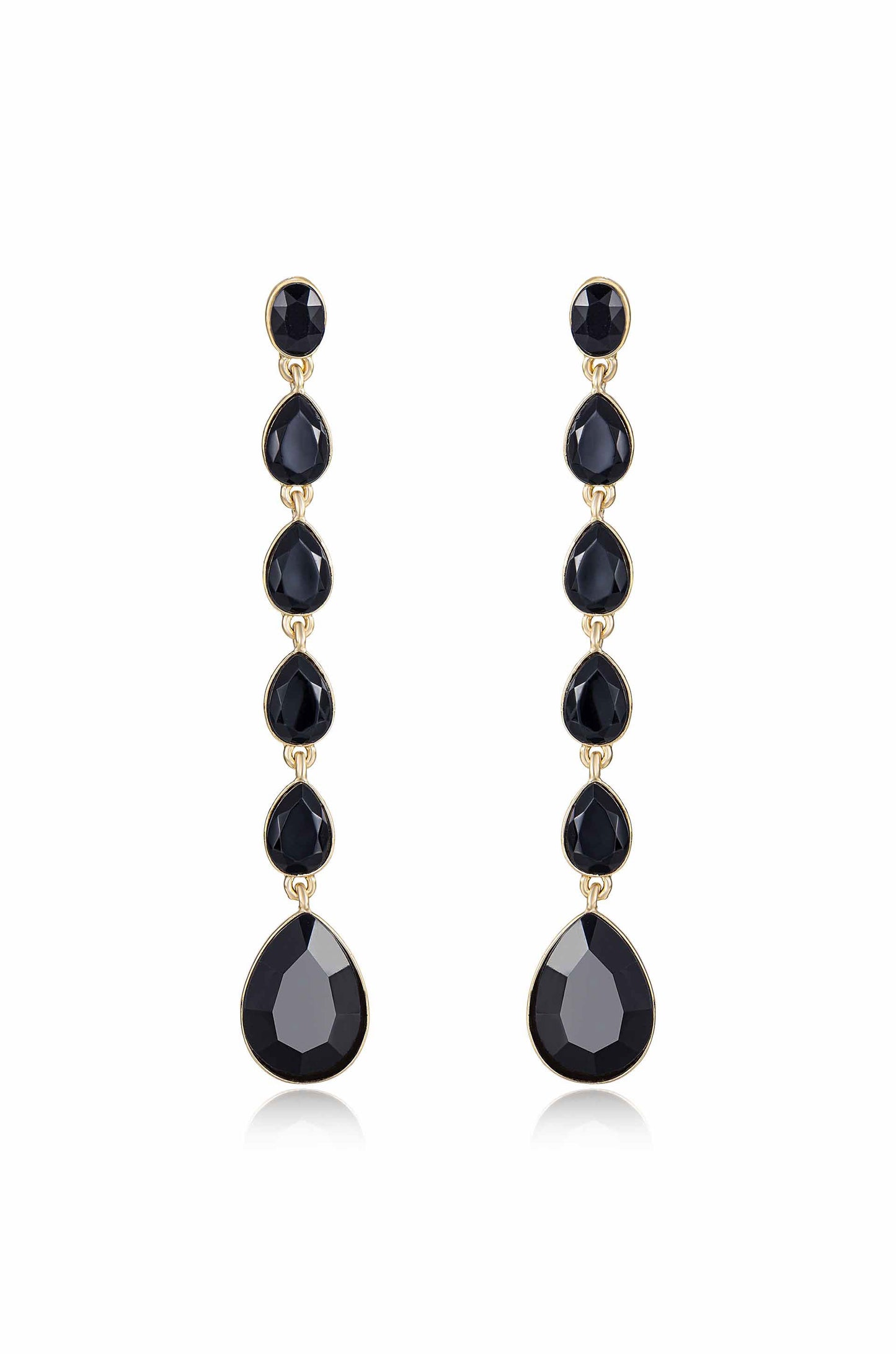 Crystallized Drop Earrings