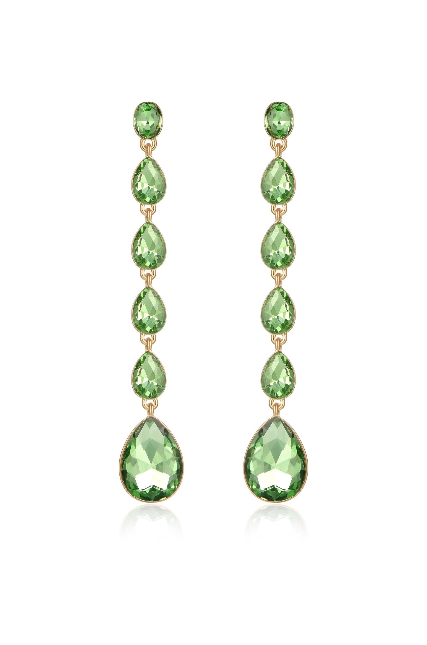 Crystallized Drop Earrings