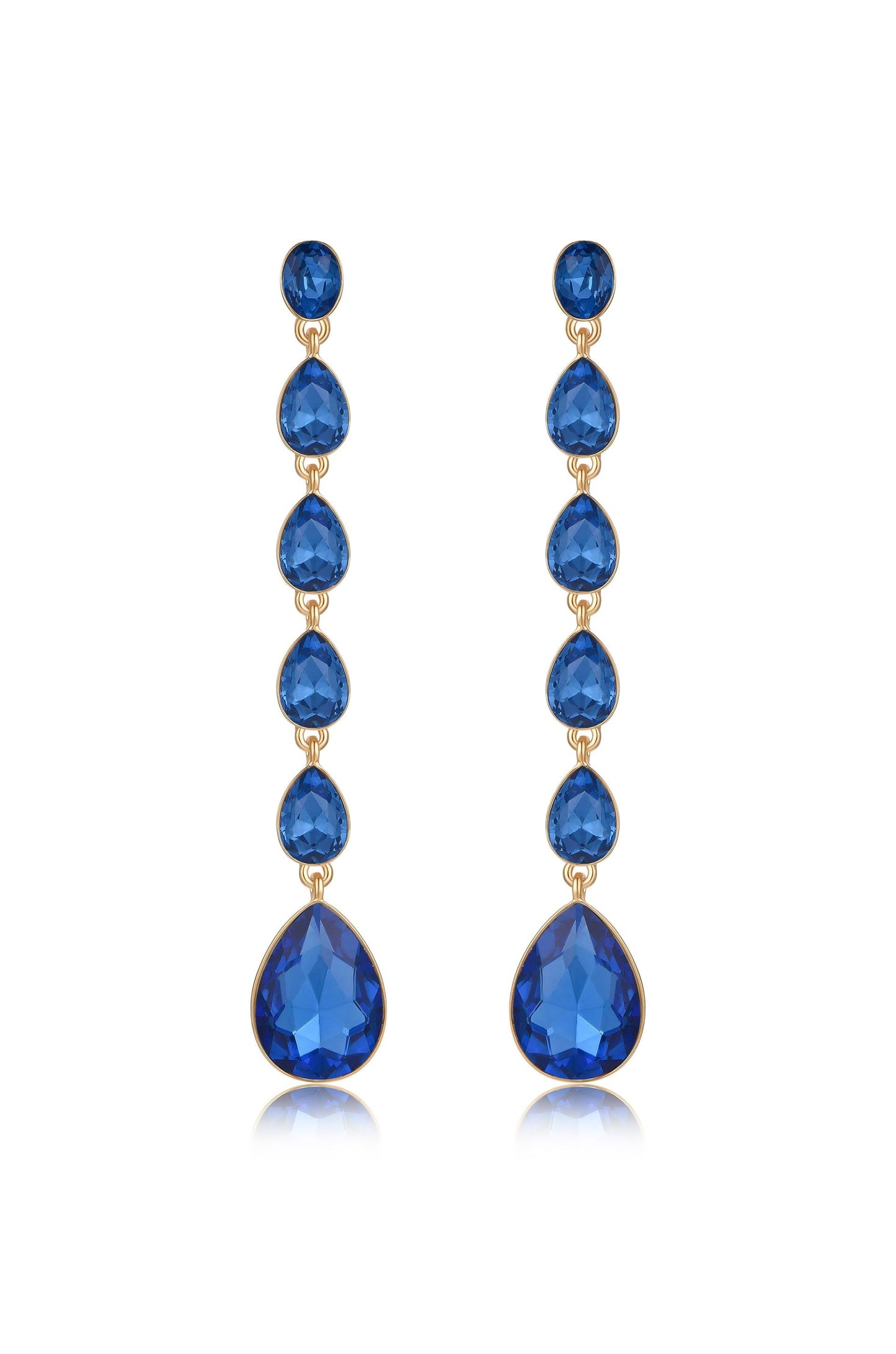 Crystallized Drop Earrings