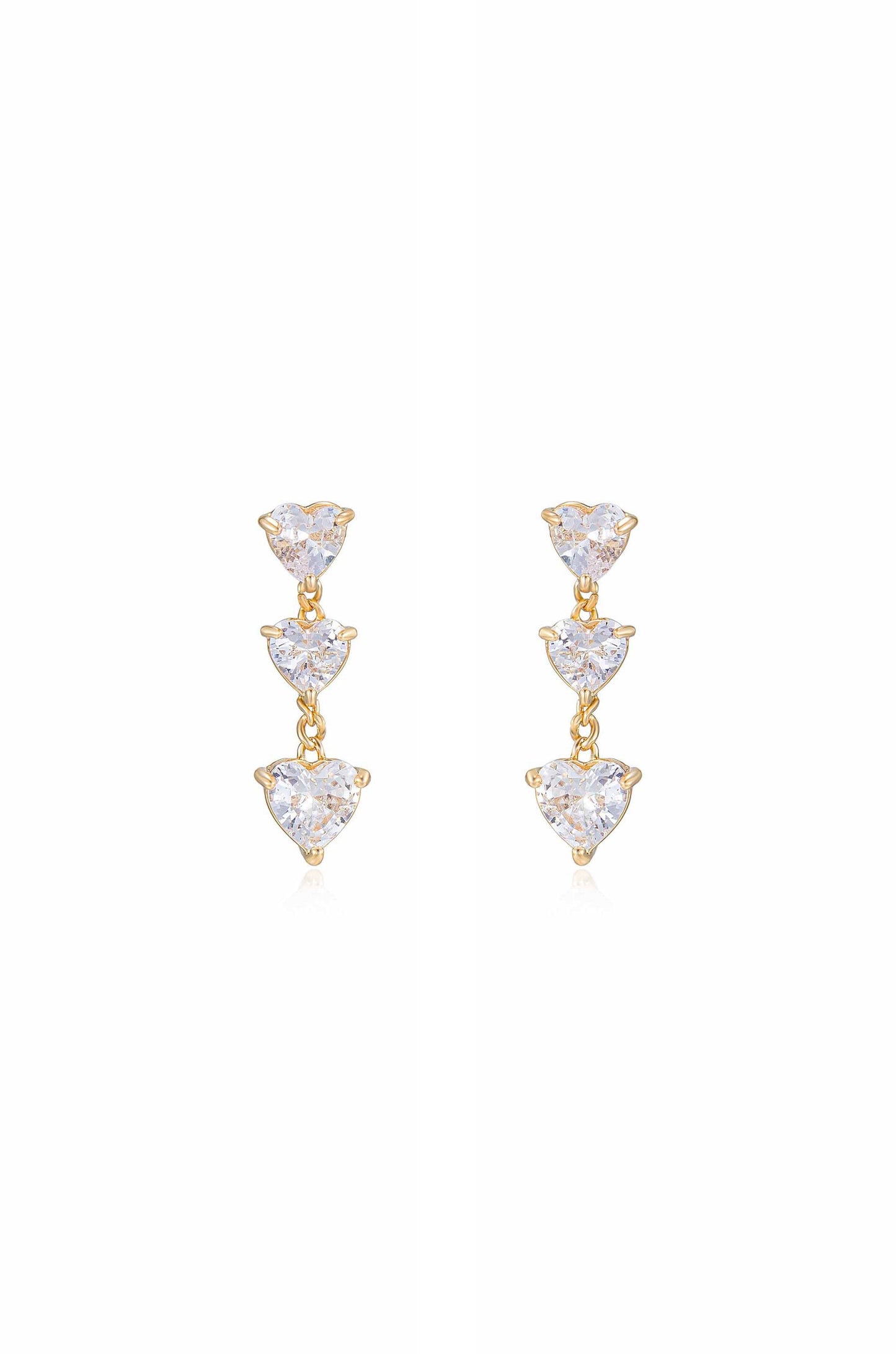 Queen of Hearts Crystal Earrings