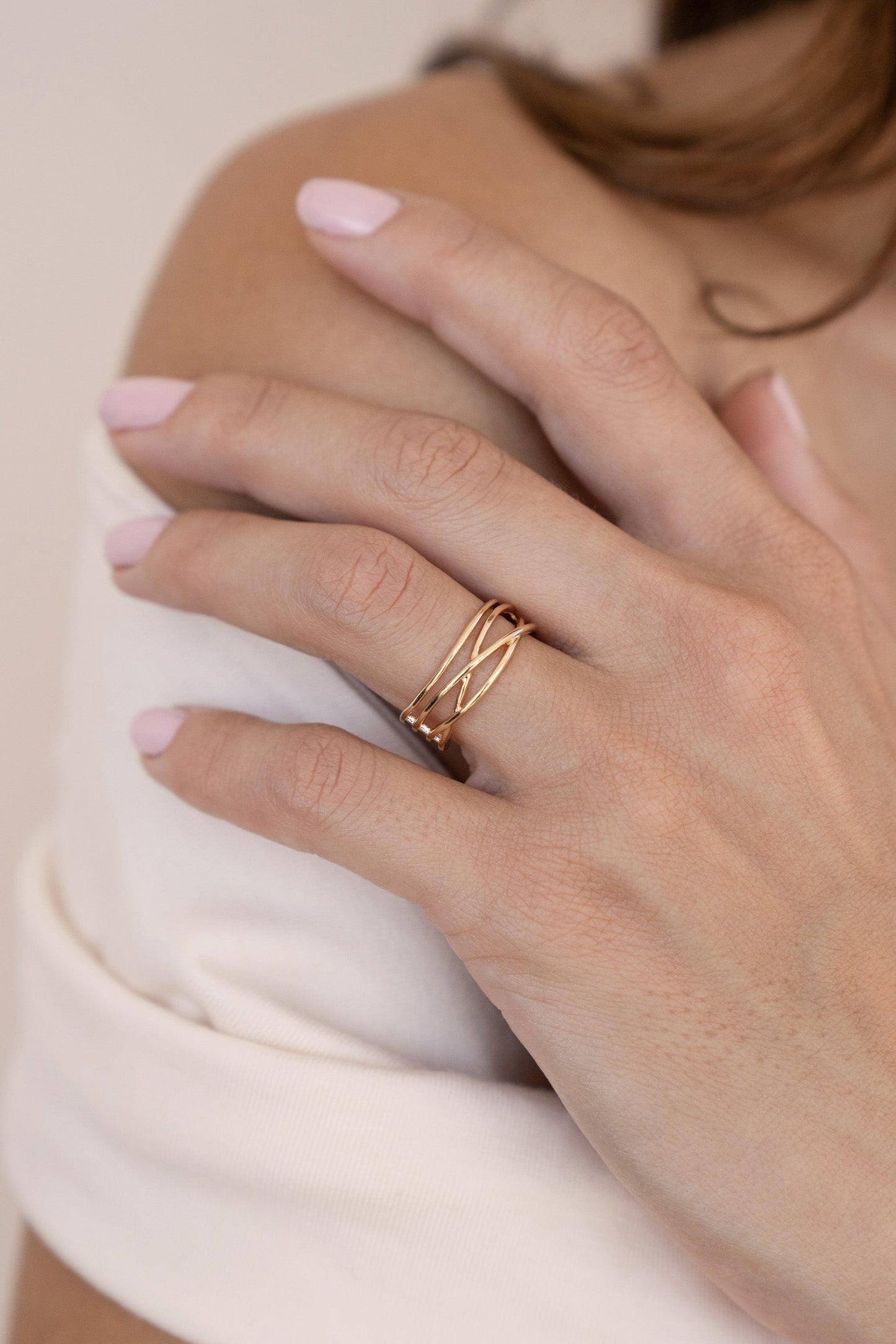 Easy Twists Ring