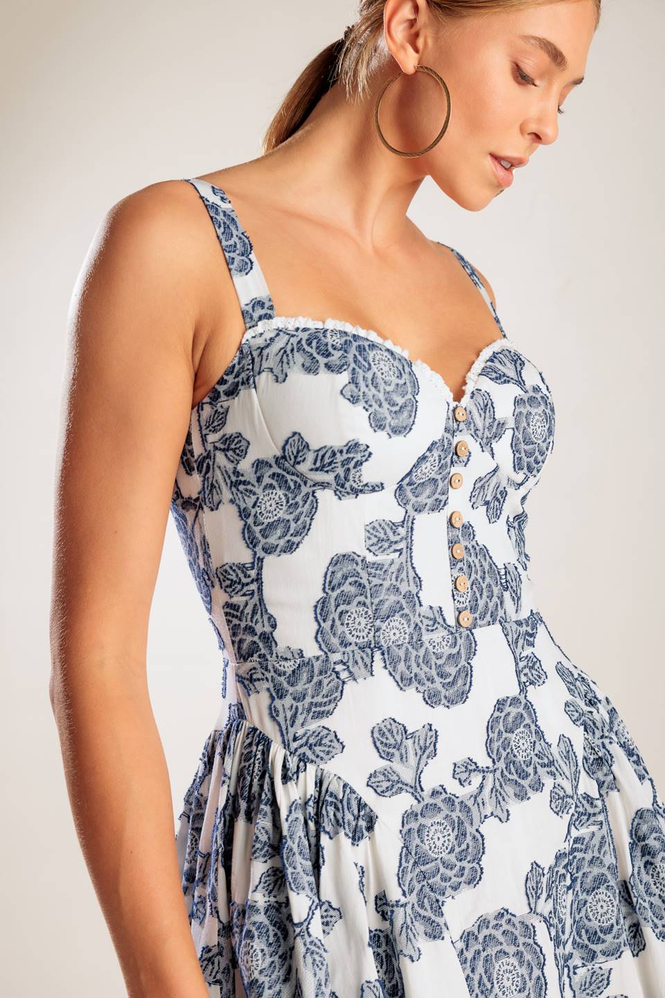 Size Large, EXPLORING NEW INTERESTS MIDI DRESS - FINAL SALE