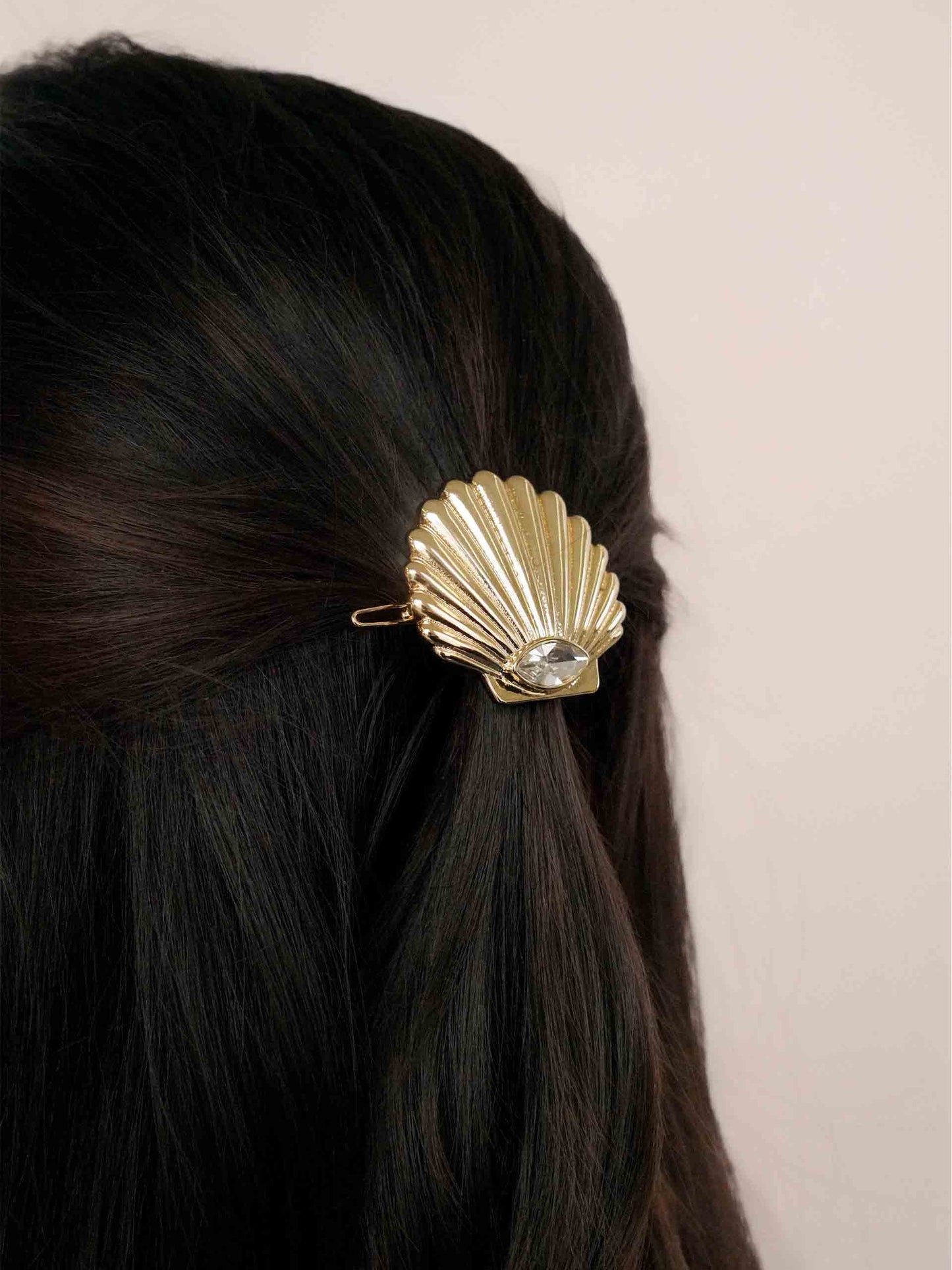 Santorini Shell Barrette
