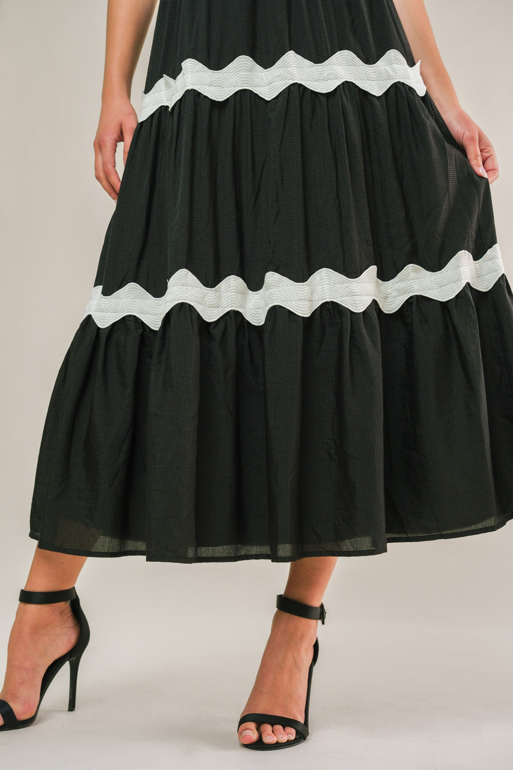 SUMMER SPRITZ - RIC RAC MIDI DRESS