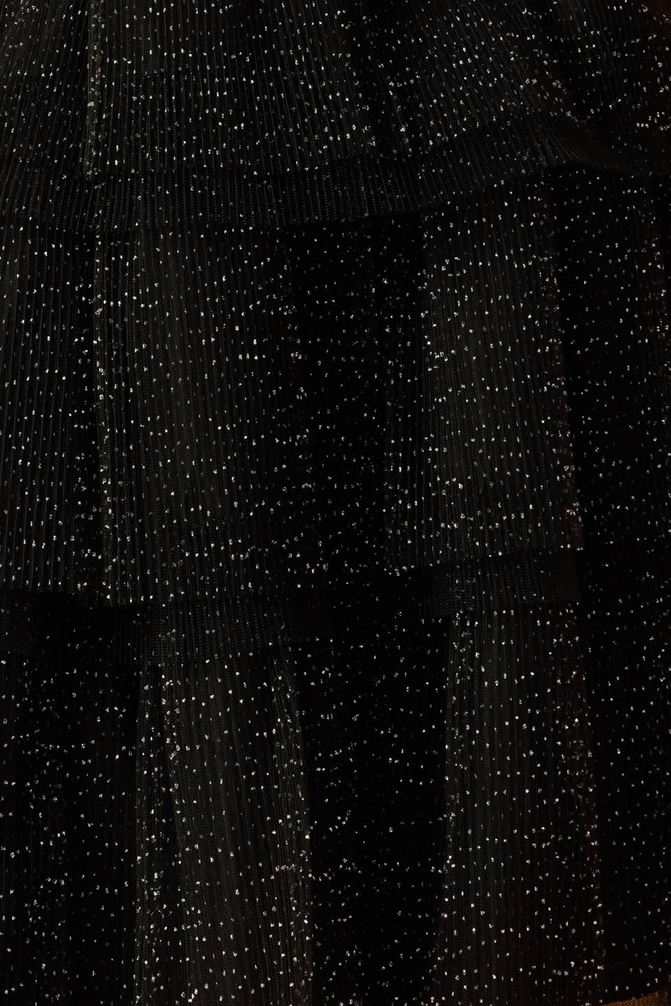 TRINA SHIMMERY STRAPLESS MINI DRESS