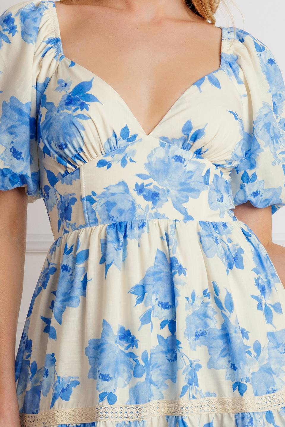 Size 2XL, THROUGH THE FOG WOVEN MIDI DRESS - FINAL SALE