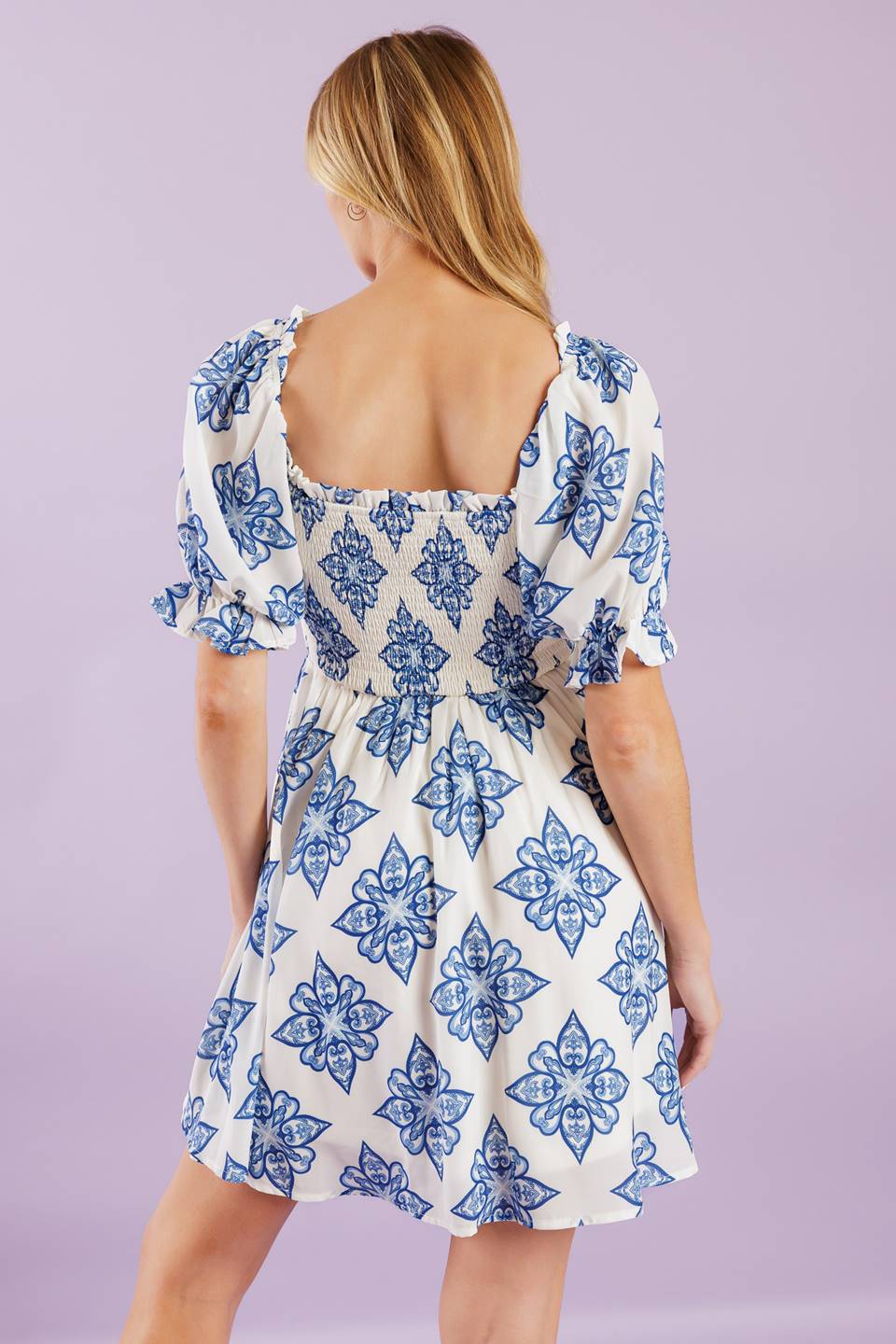 MINIKLEID DURCH DEN GARTEN - BLAU