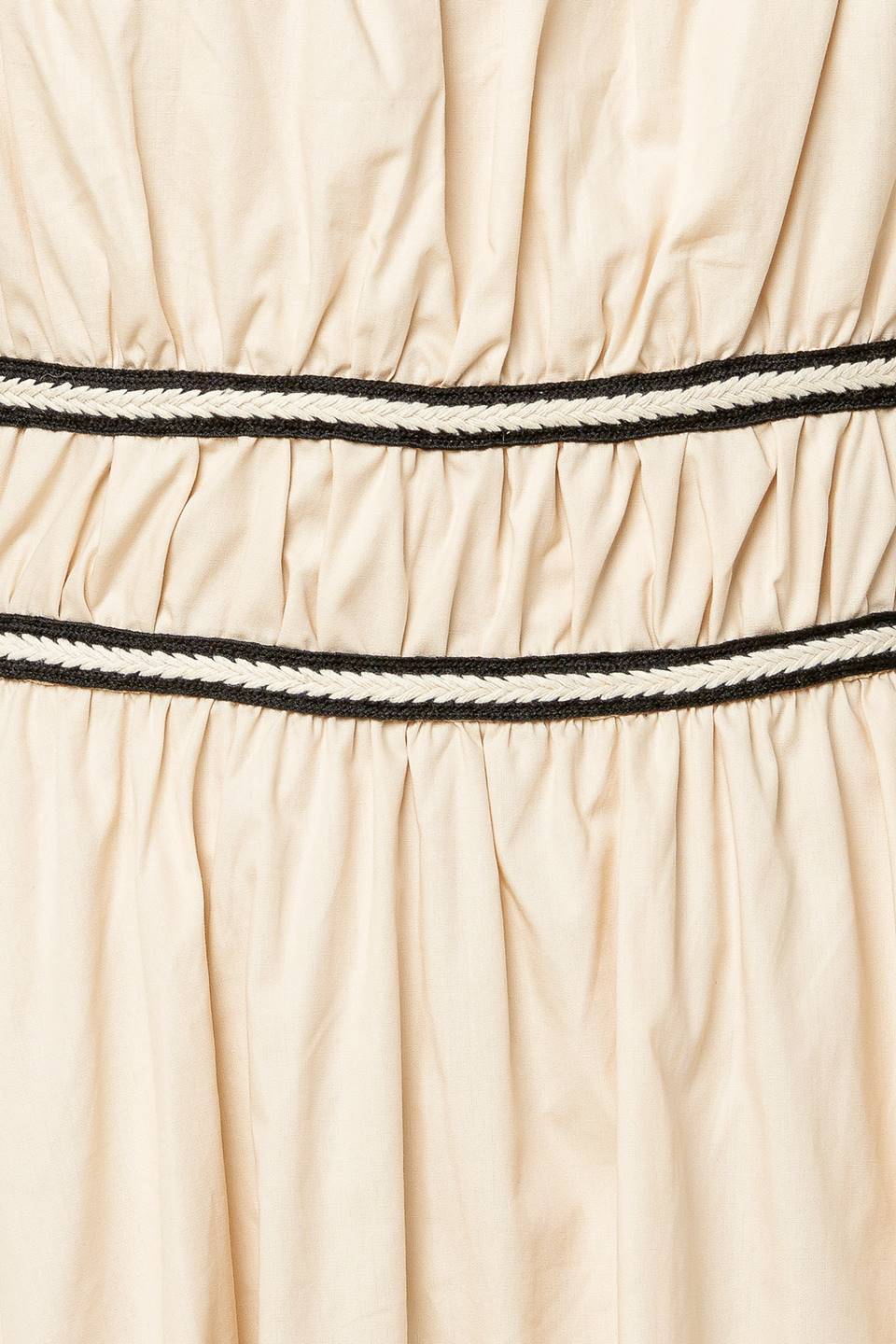 Size Medium, TERRIFIC TIMING CREAM WOVEN MIDI DRESS - FINAL SALE