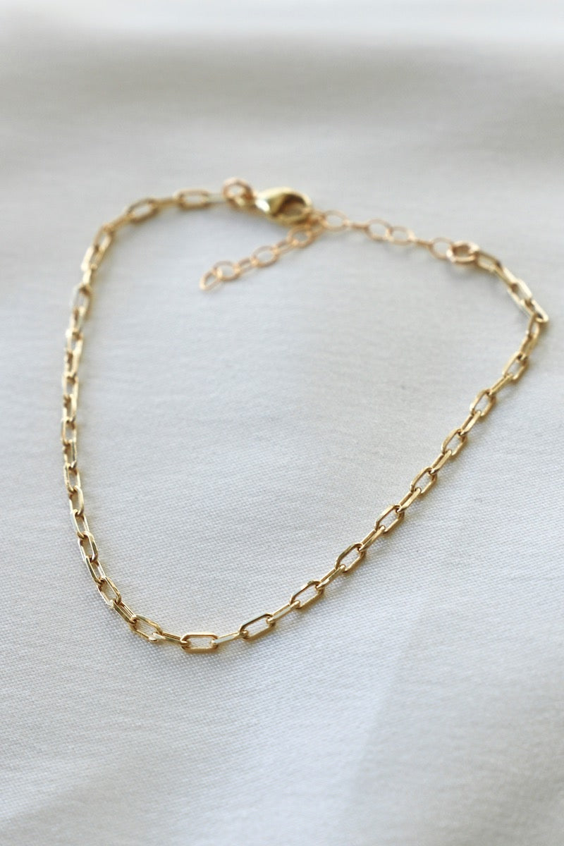 BRACELET CHAÎNE TROMBONE MINIATURE