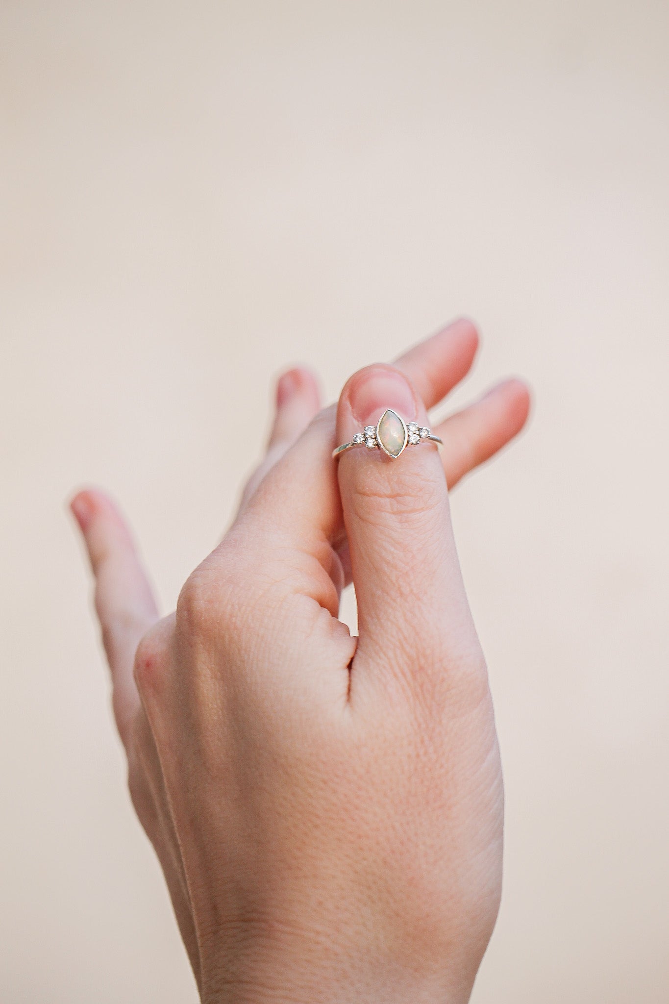 Bague Serena Opale en Argent