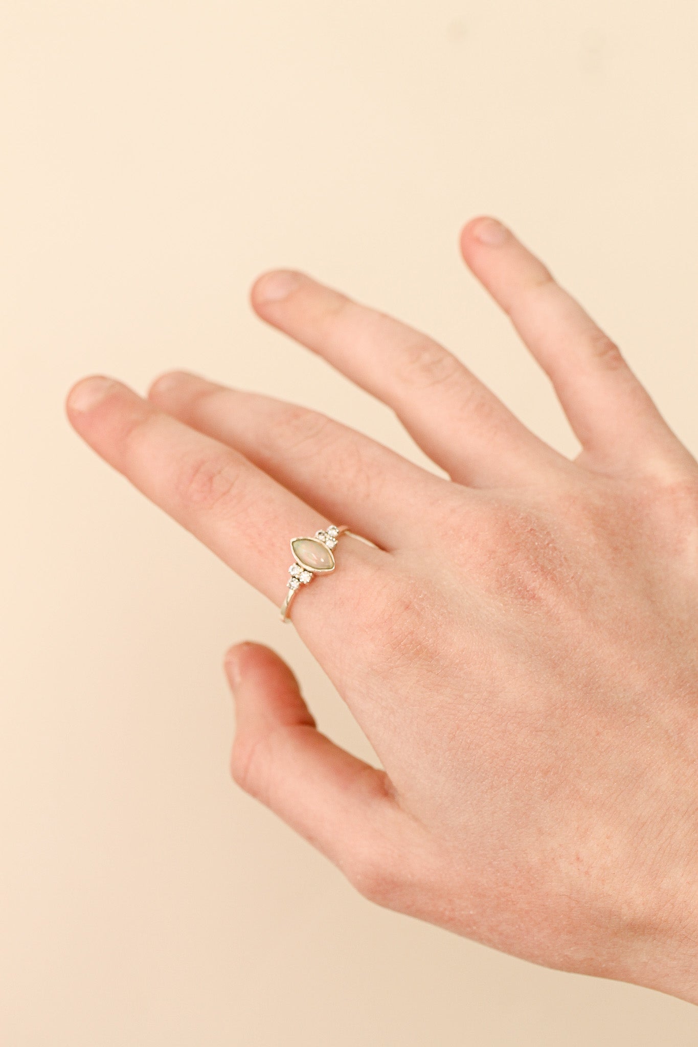 Bague Serena Opale en Argent