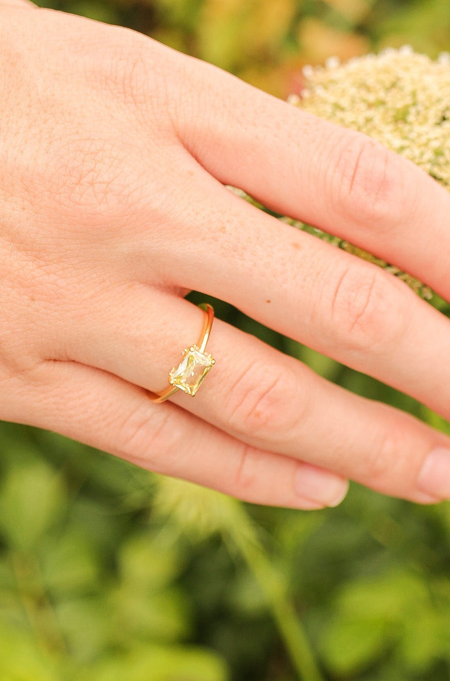 Bague Cindy en Citrine