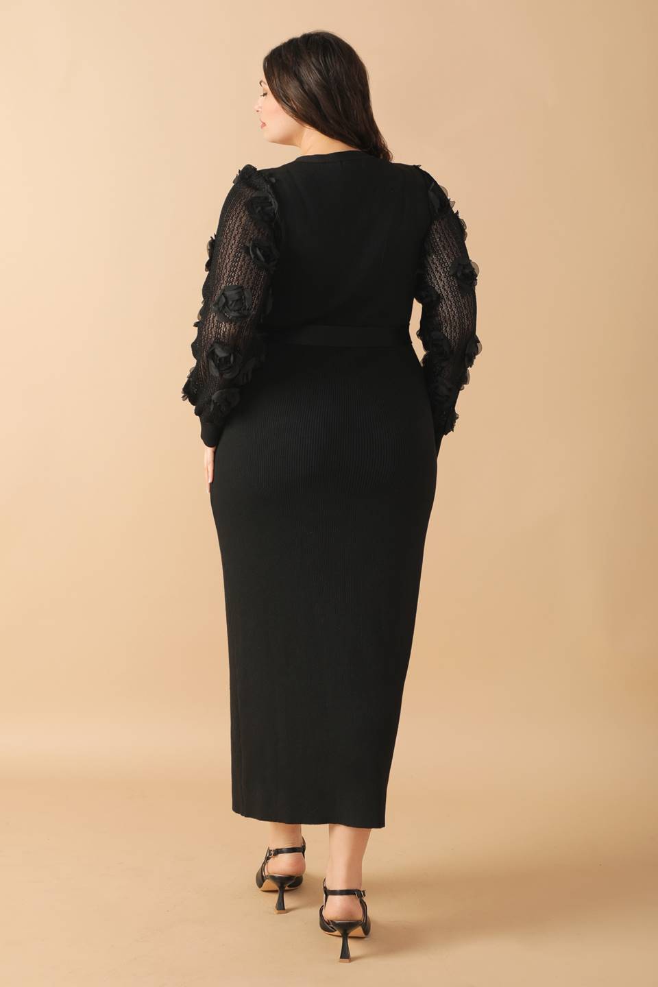 PERFECT BALANCE SWEATER MIDI DRESS